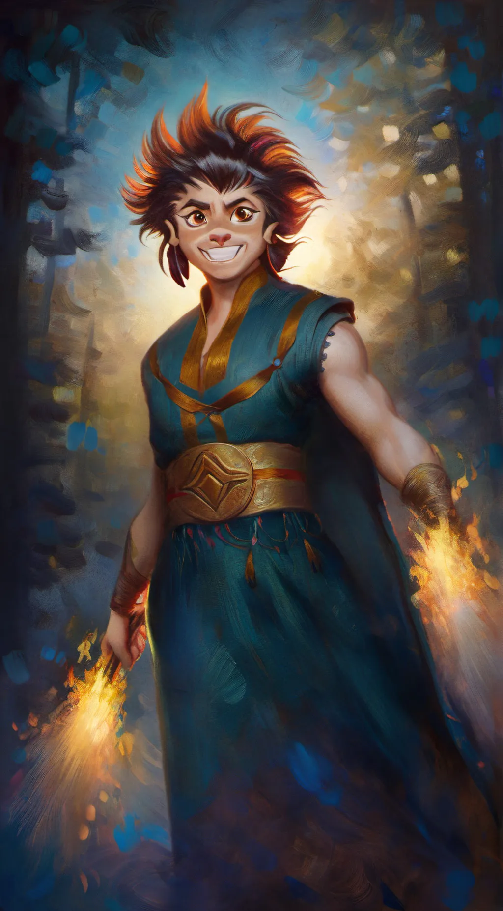 ai character: bive background