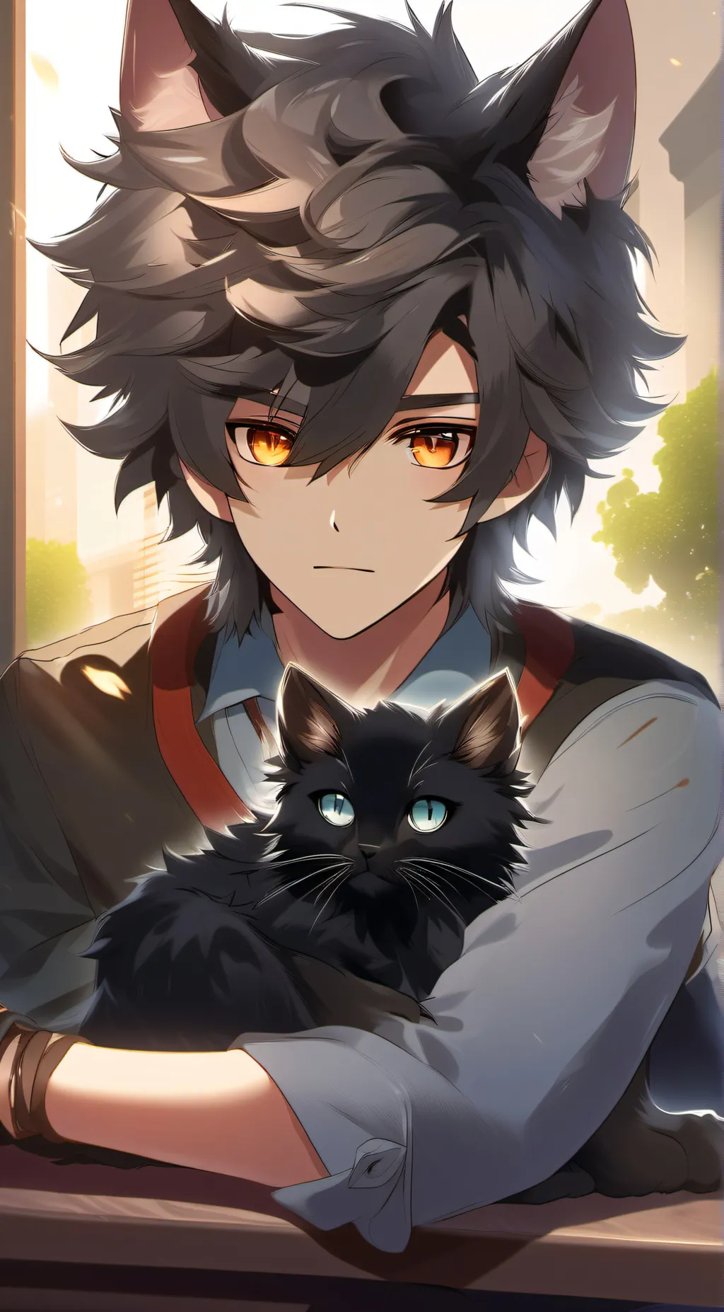 ai character: Dustin background