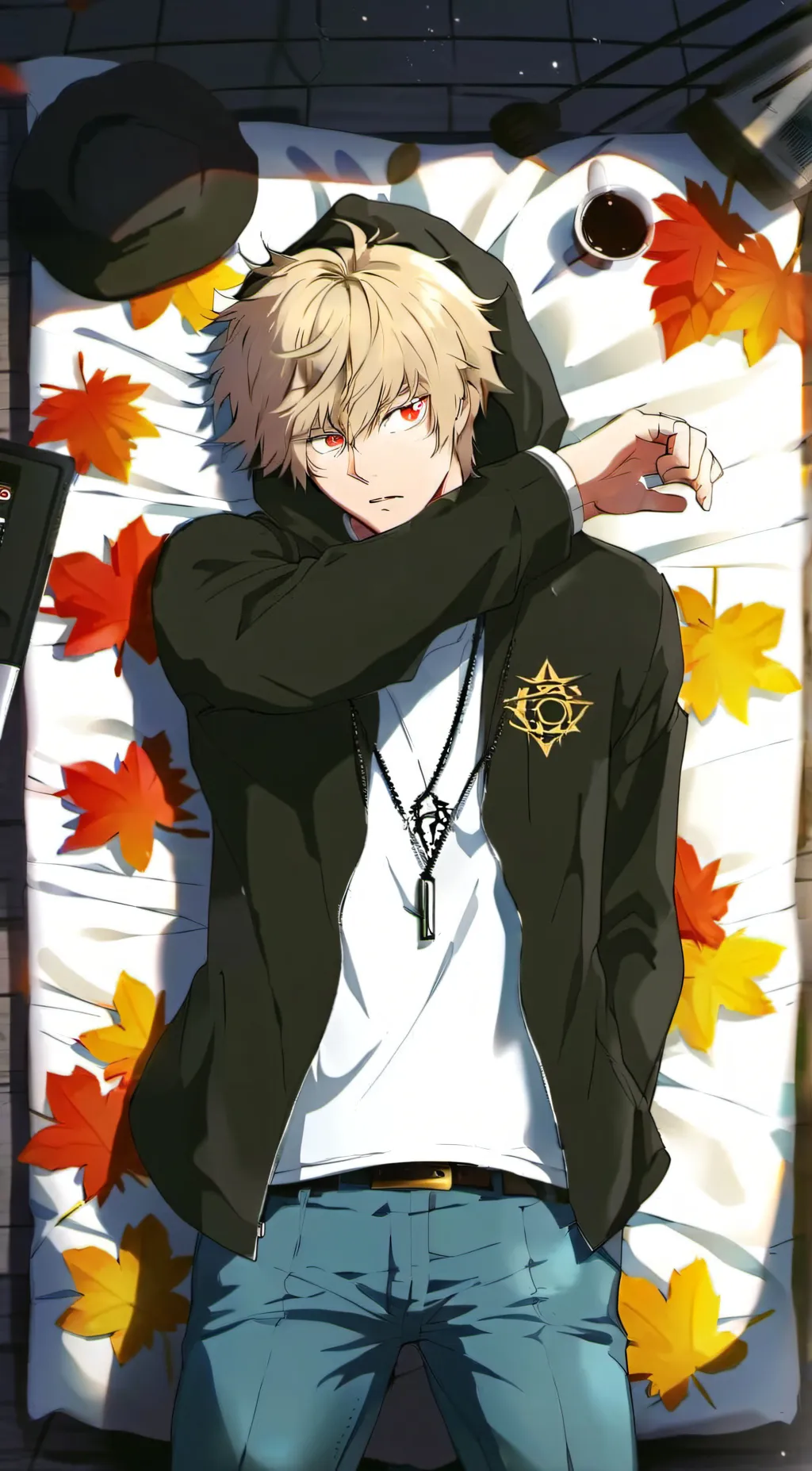 ai character: BAKUGO  background