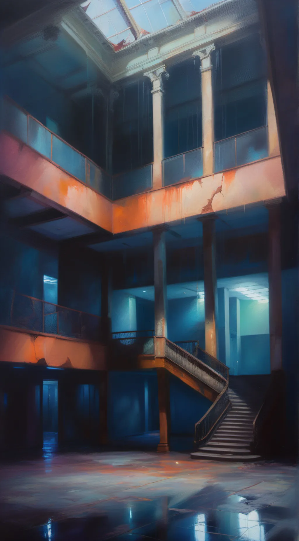 ai character: FNF corrupted (bf) background