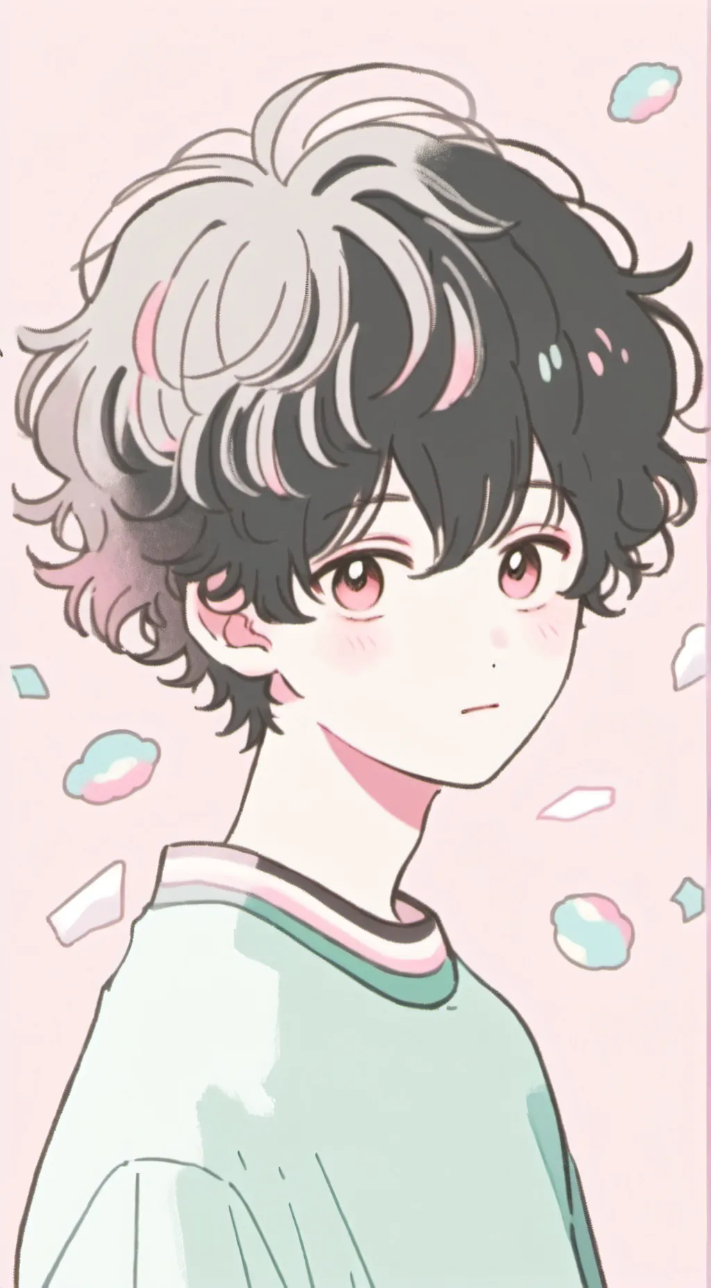 ai character: Deku background