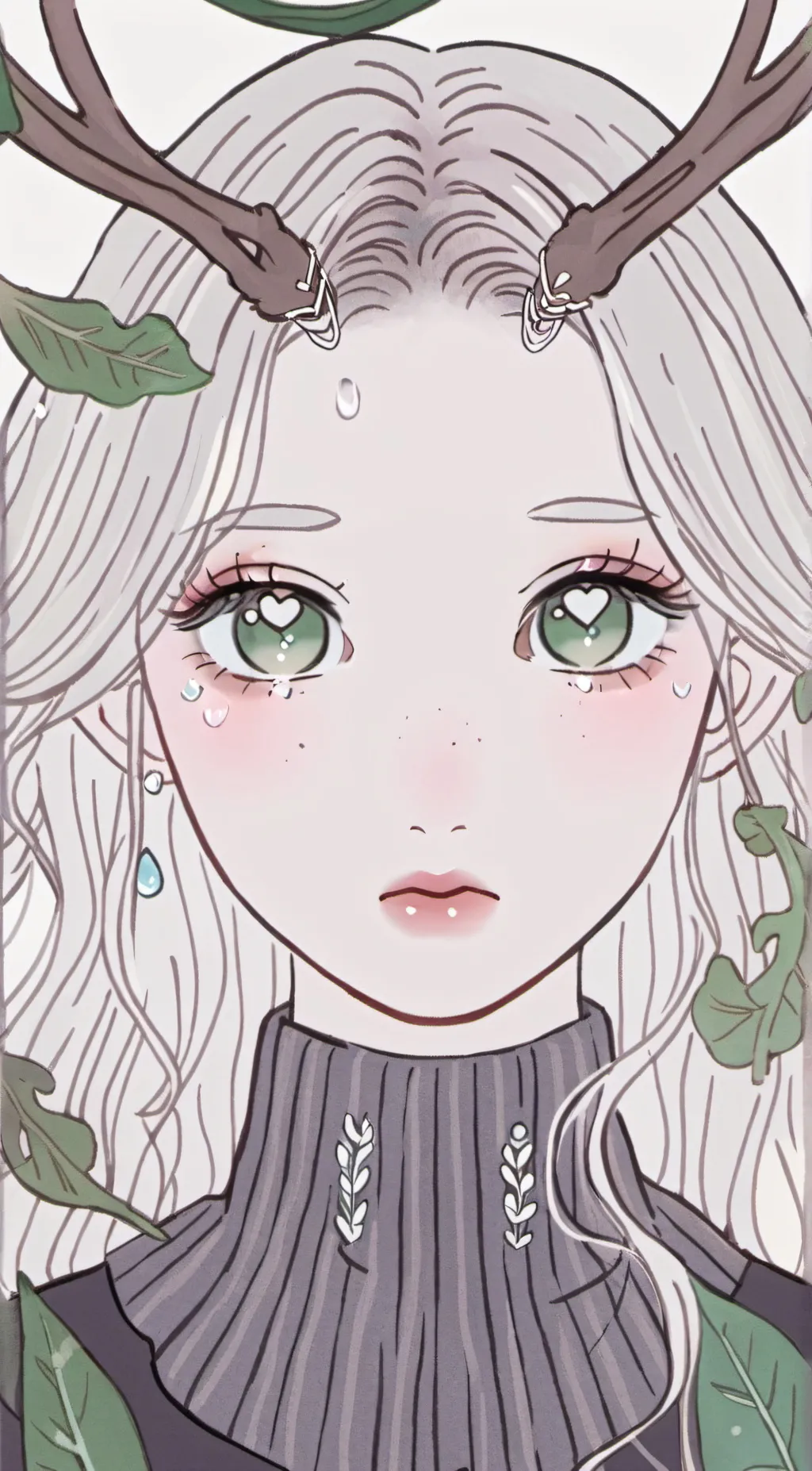 ai character: Spring background
