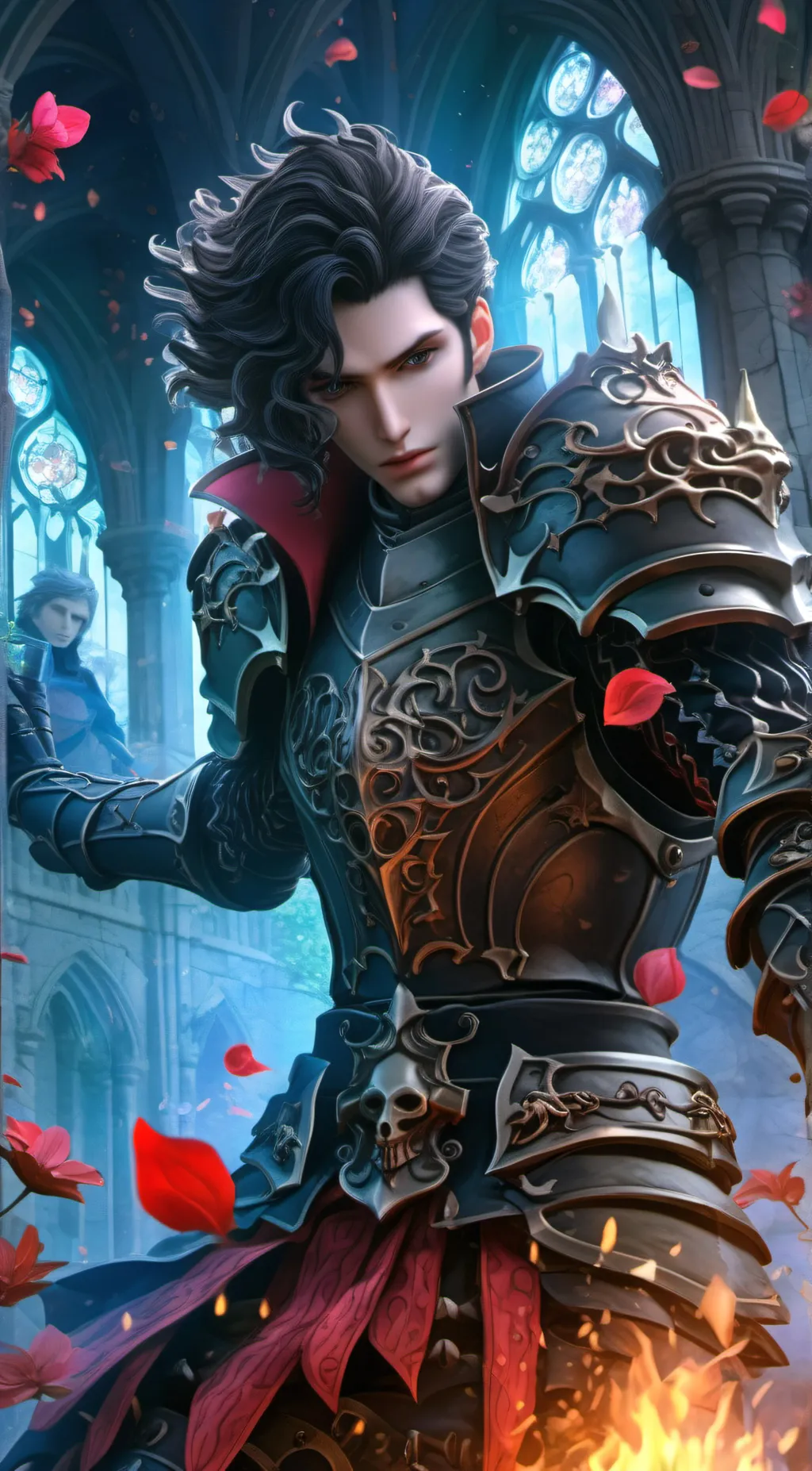 ai character: Lancelot&Guinevere background