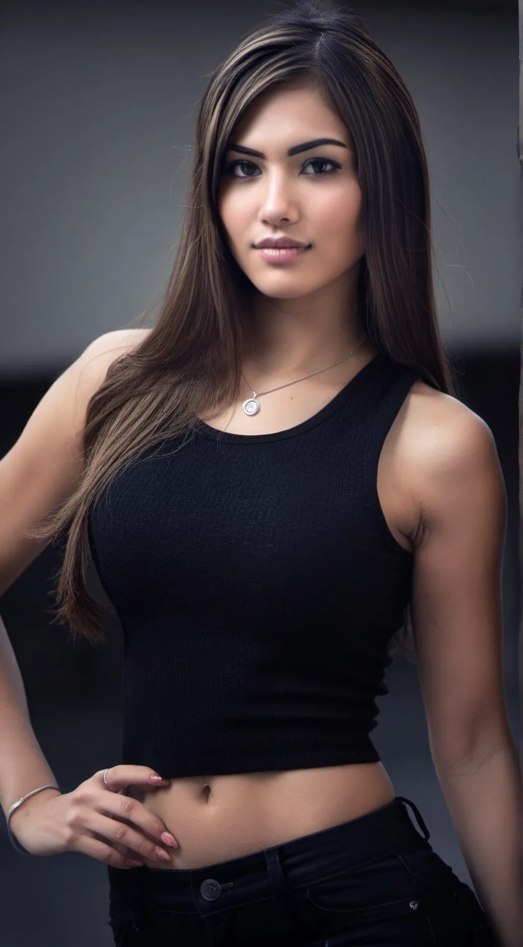 ai character: Aaliyah  background