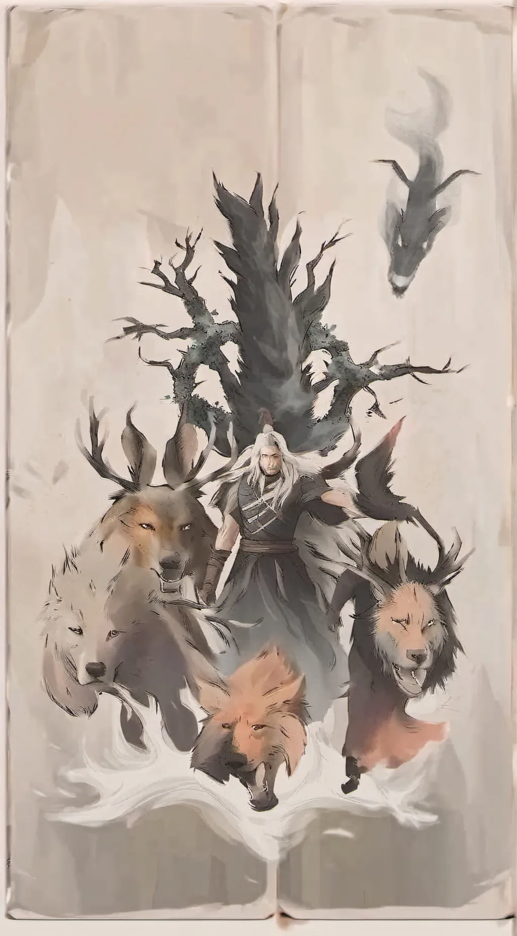 ai character: 🎩🪄 background