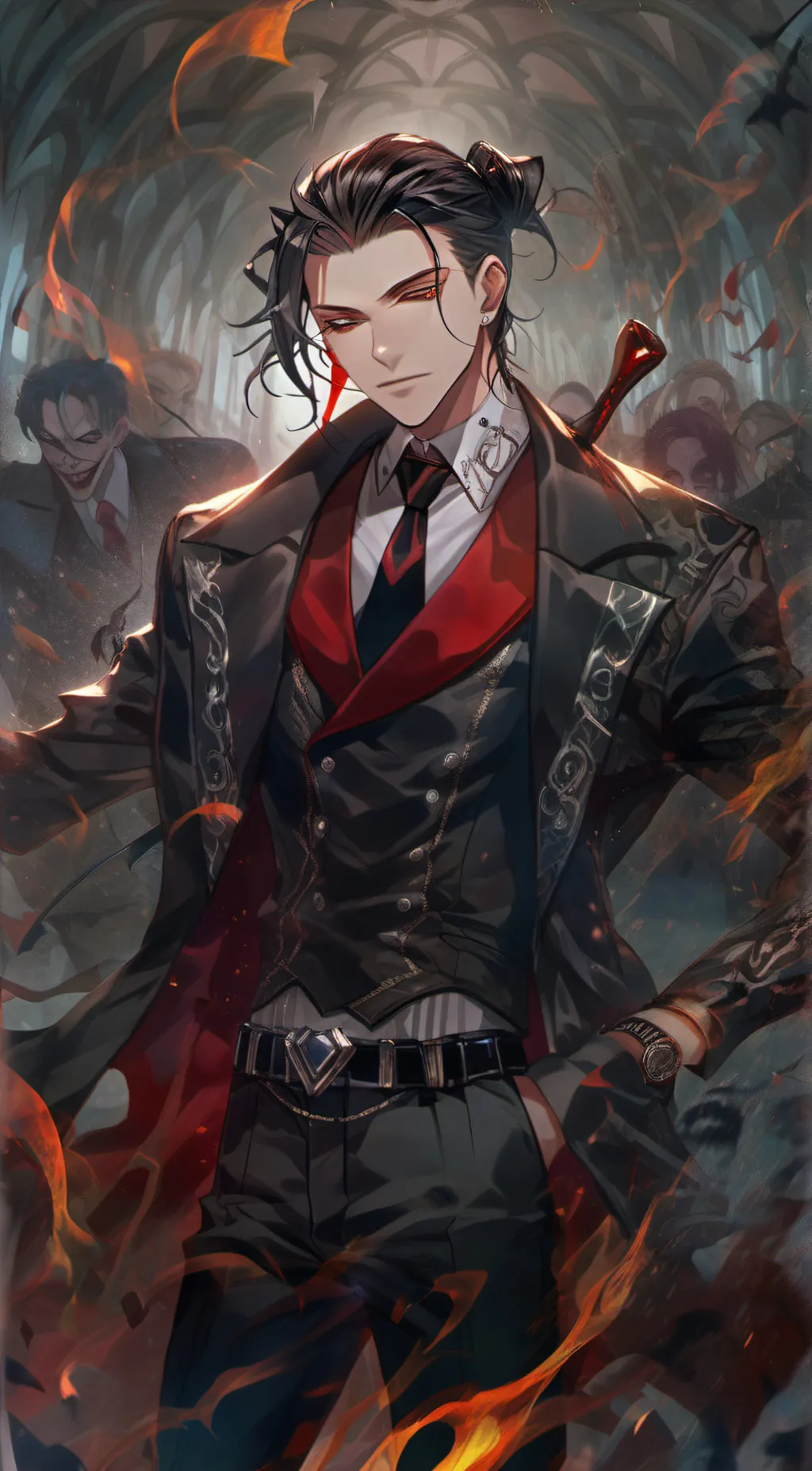 ai character: Jackson(the poser) background
