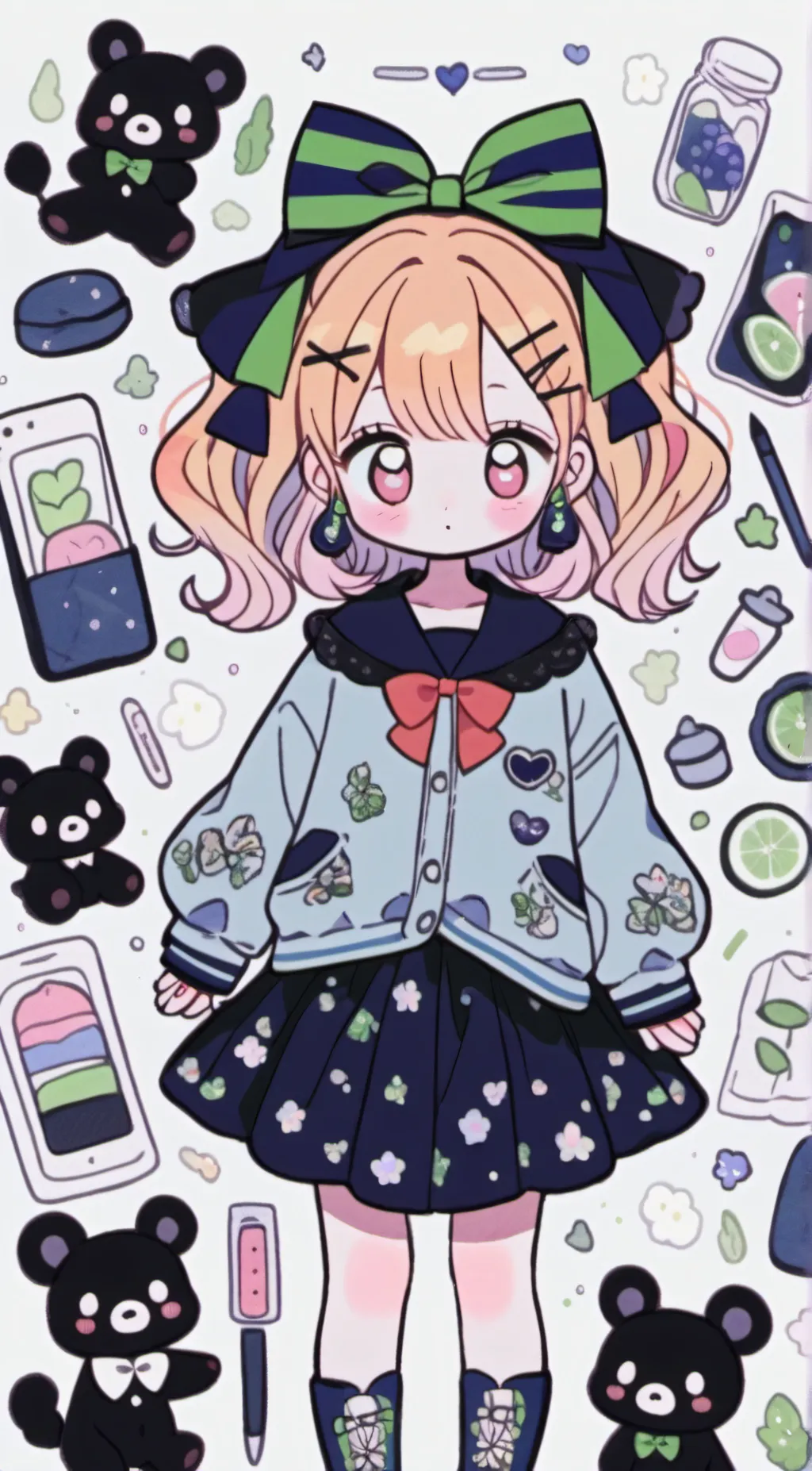 ai character: Elizabeth Afton background