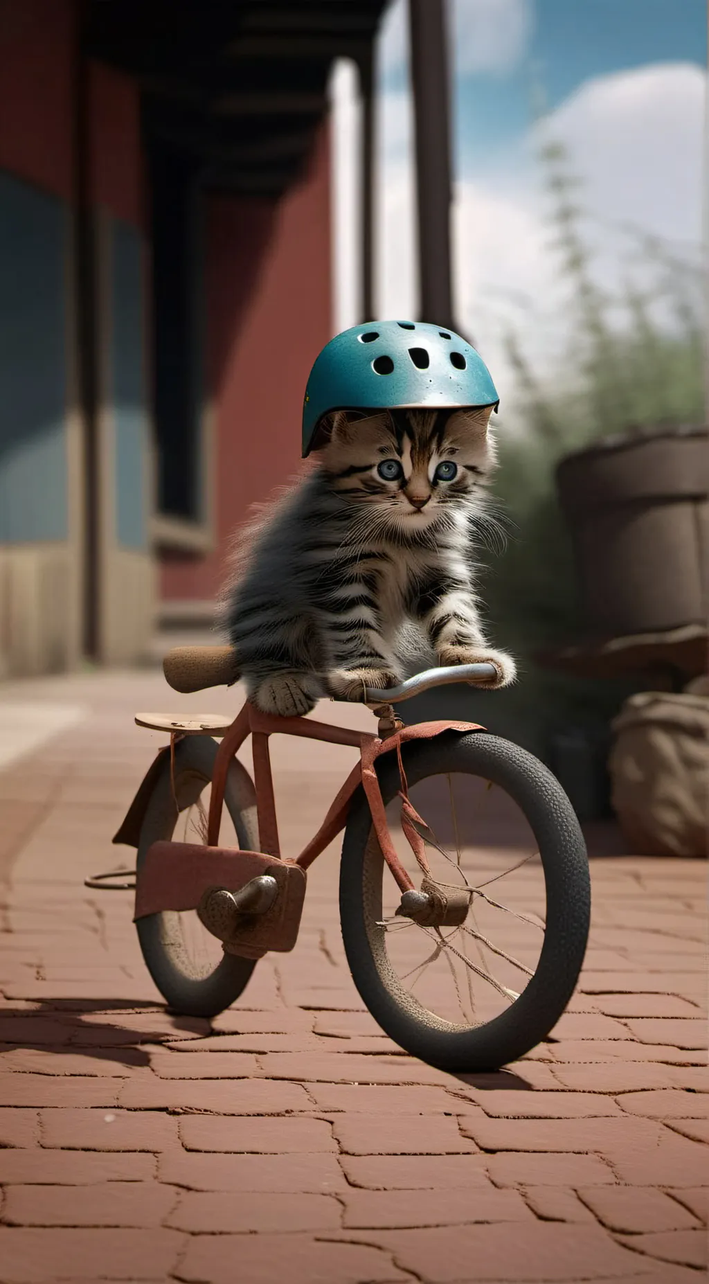 Talkie AI - Chat with Cycling kitten 