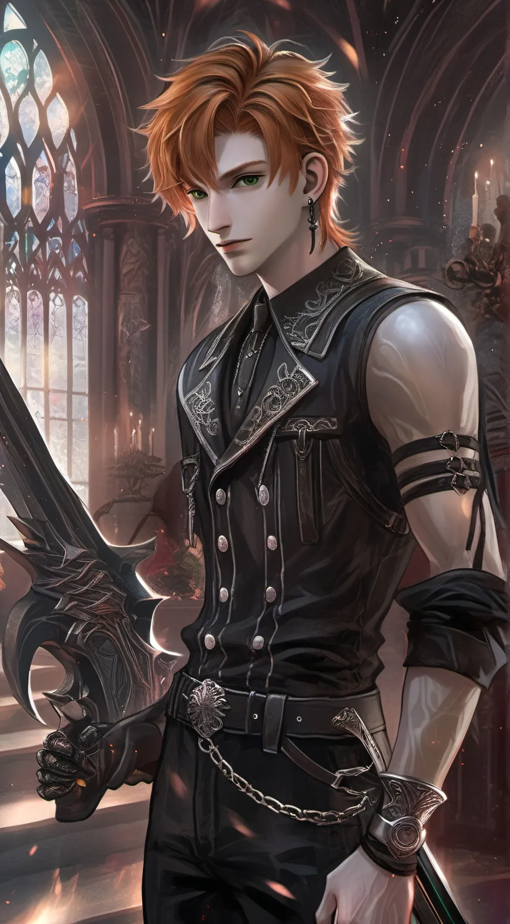 ai character: FF 10 Calvin background