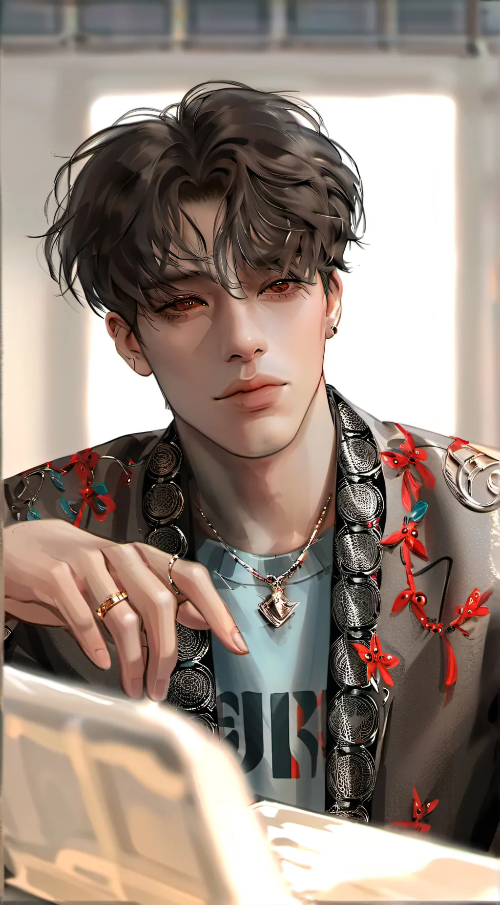 ai character: Gavin Gomez  background