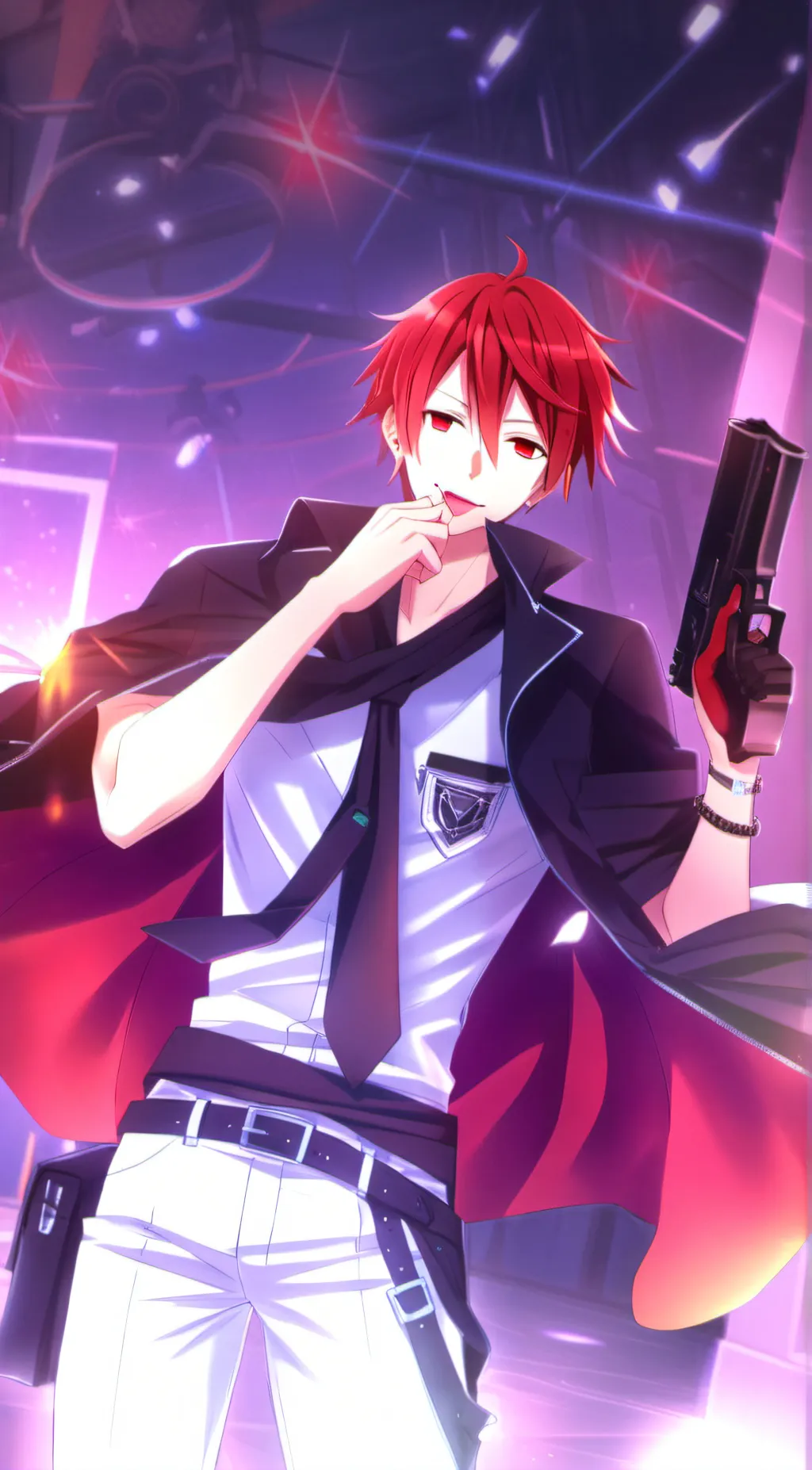ai character: Karma Akabane background