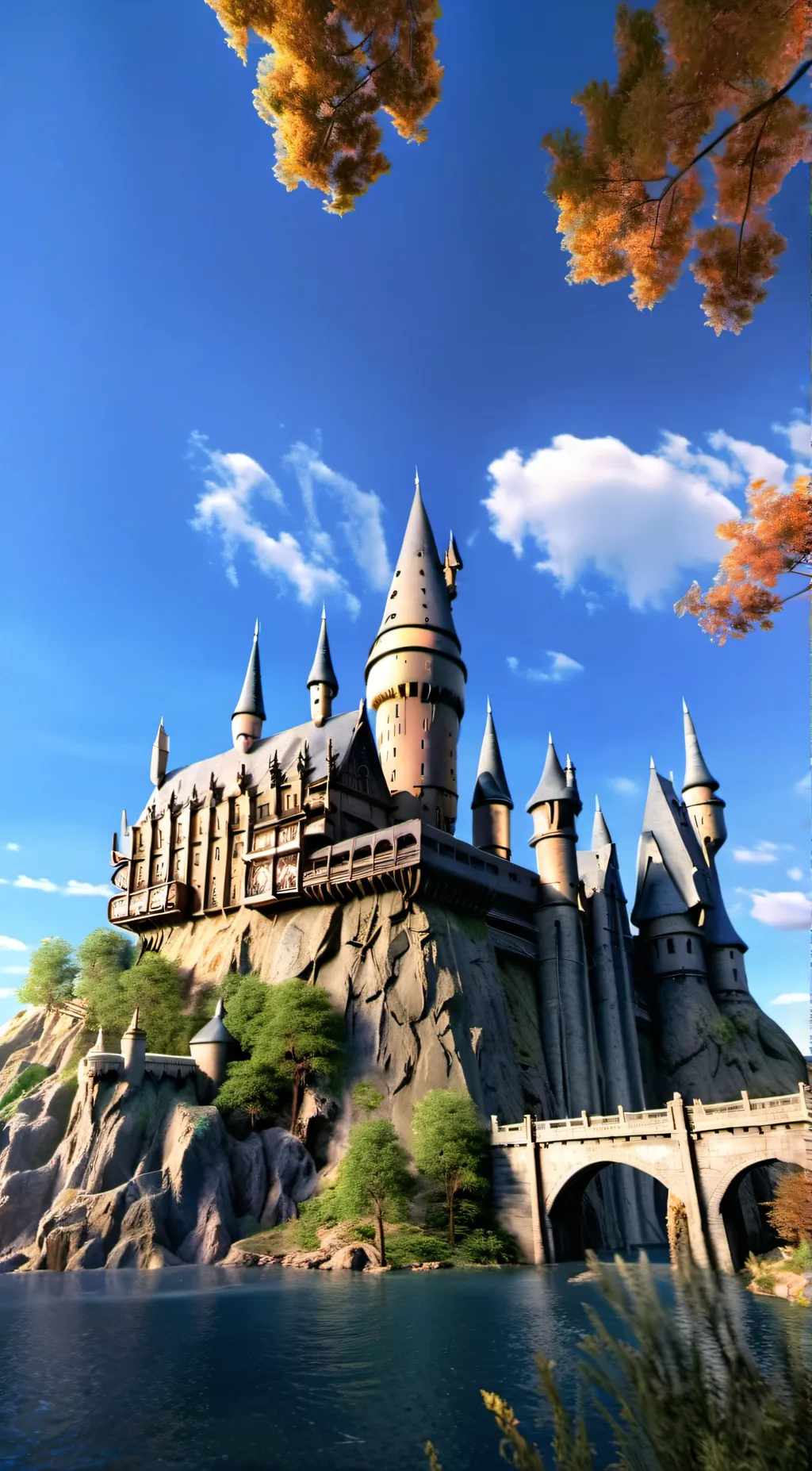 ai character: Hogwarts background