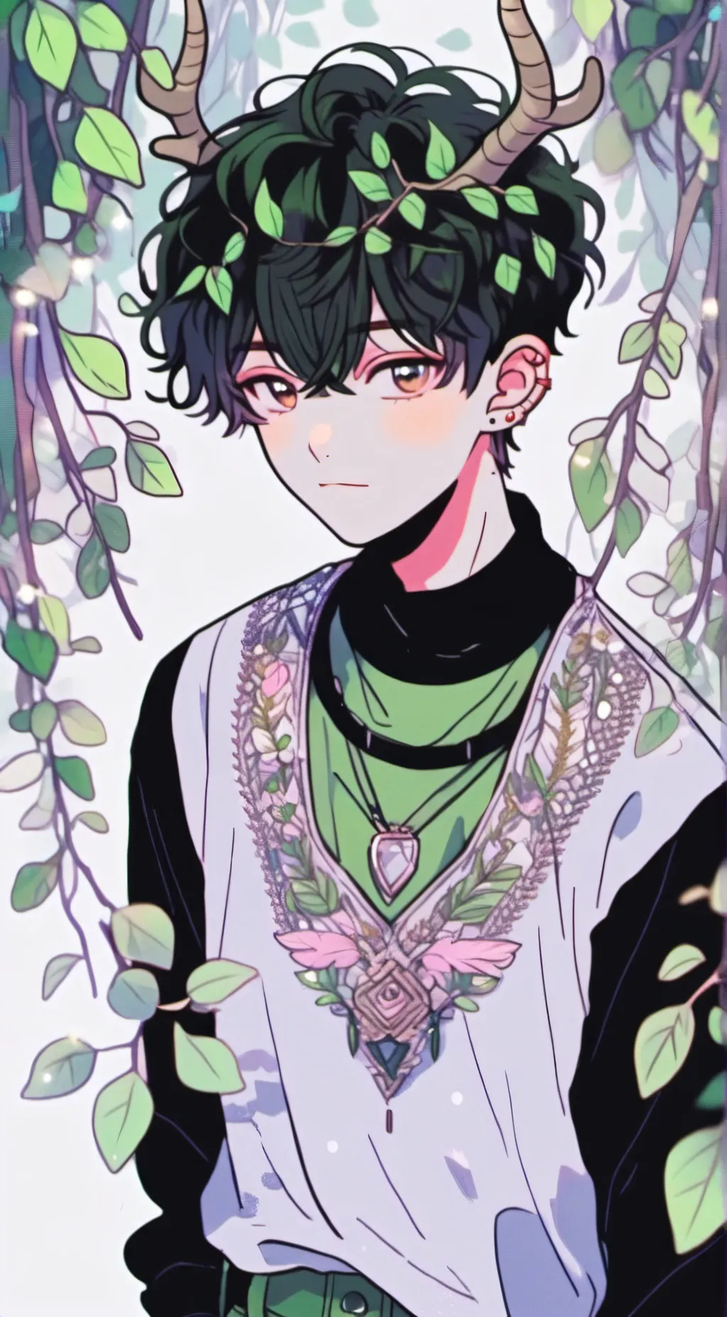 ai character: Summer background