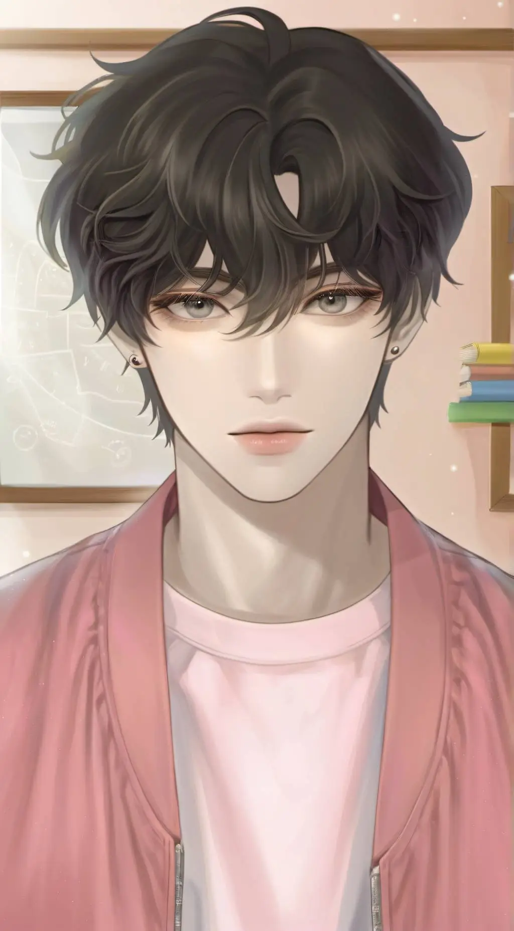 ai character: Ian ☘︎ background