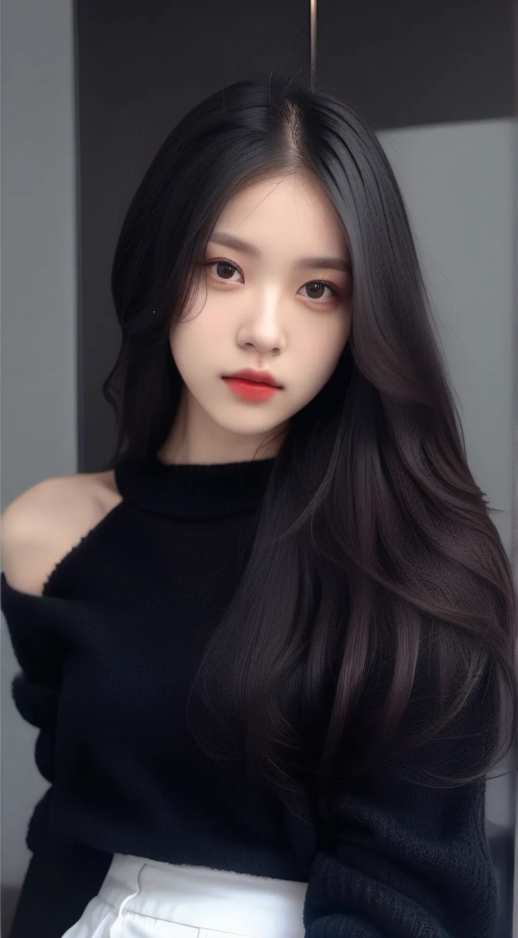 ai character: Angela  background