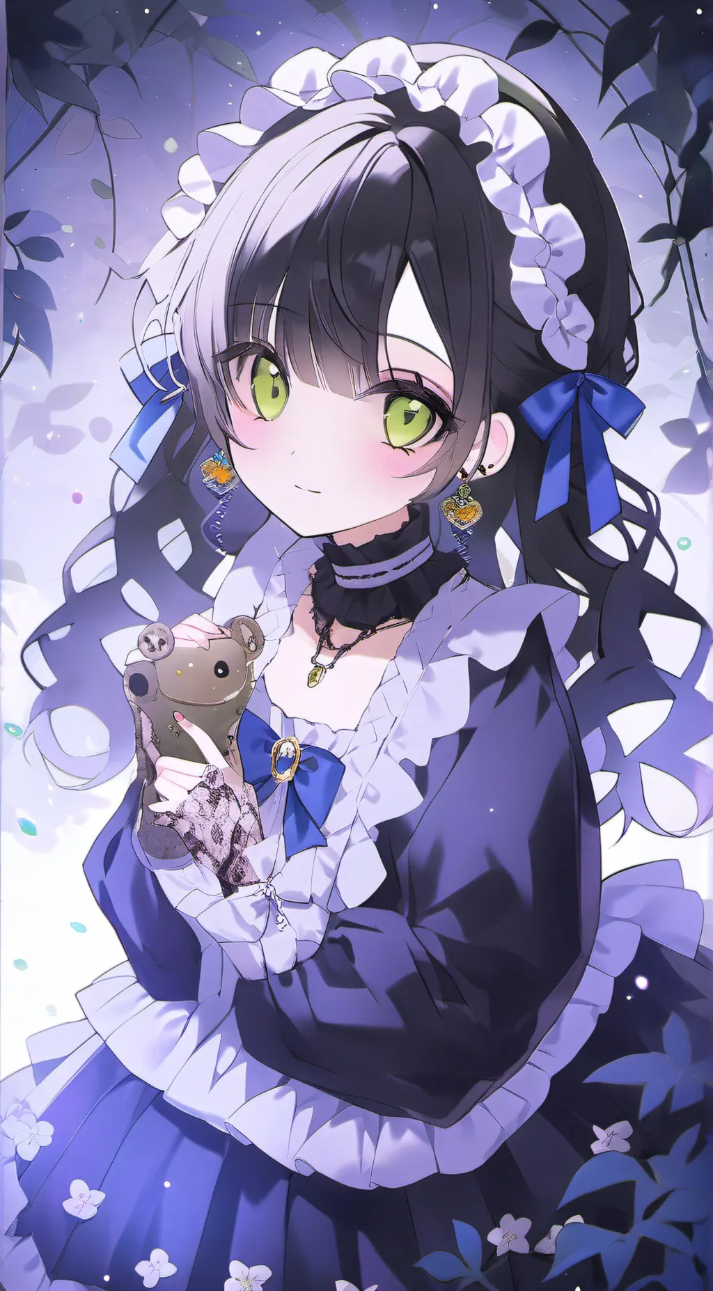 ai character: snake background
