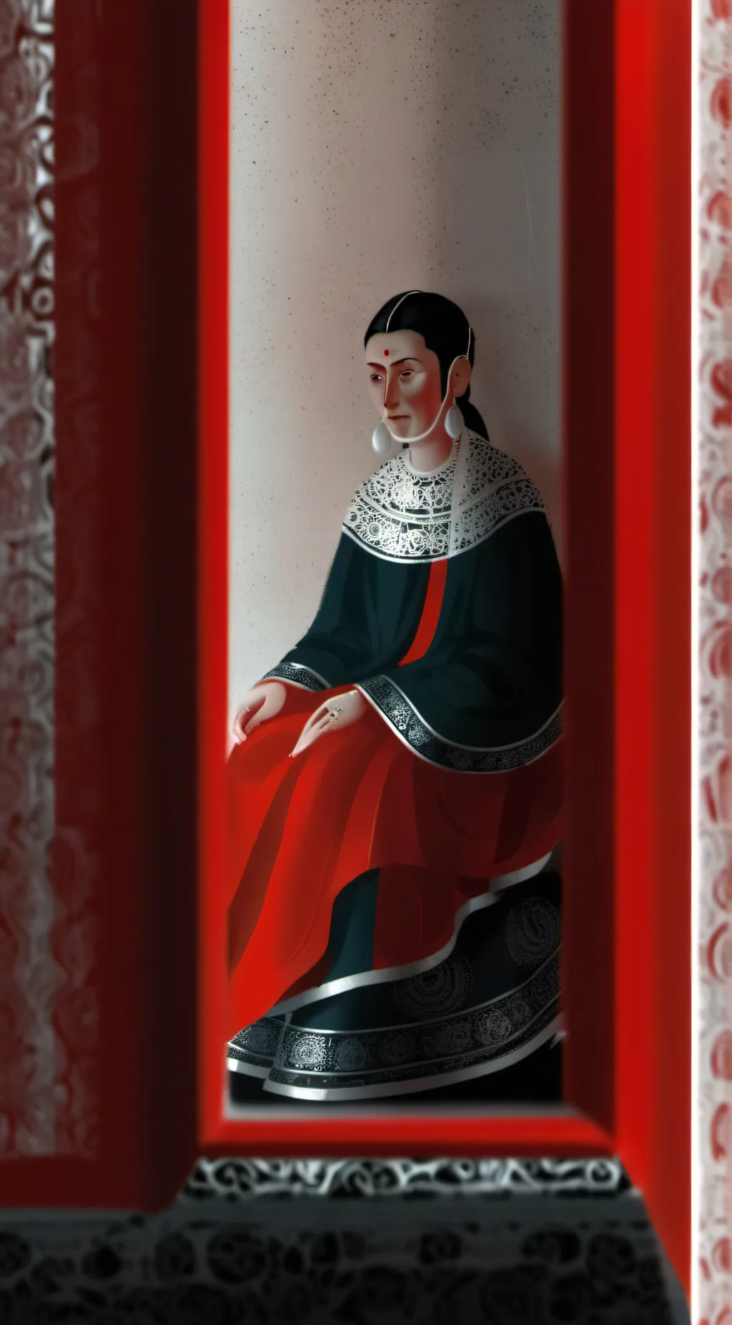ai character: Among up background