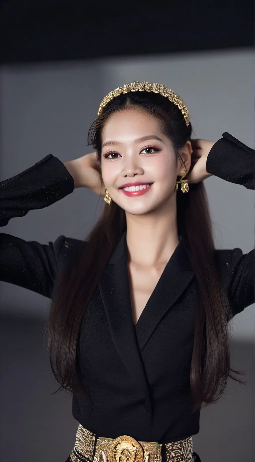 ai character: Lisa (Blackpink) background
