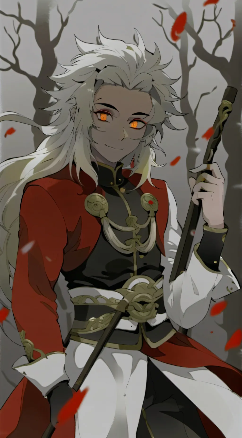 ai character: Senjuro  background