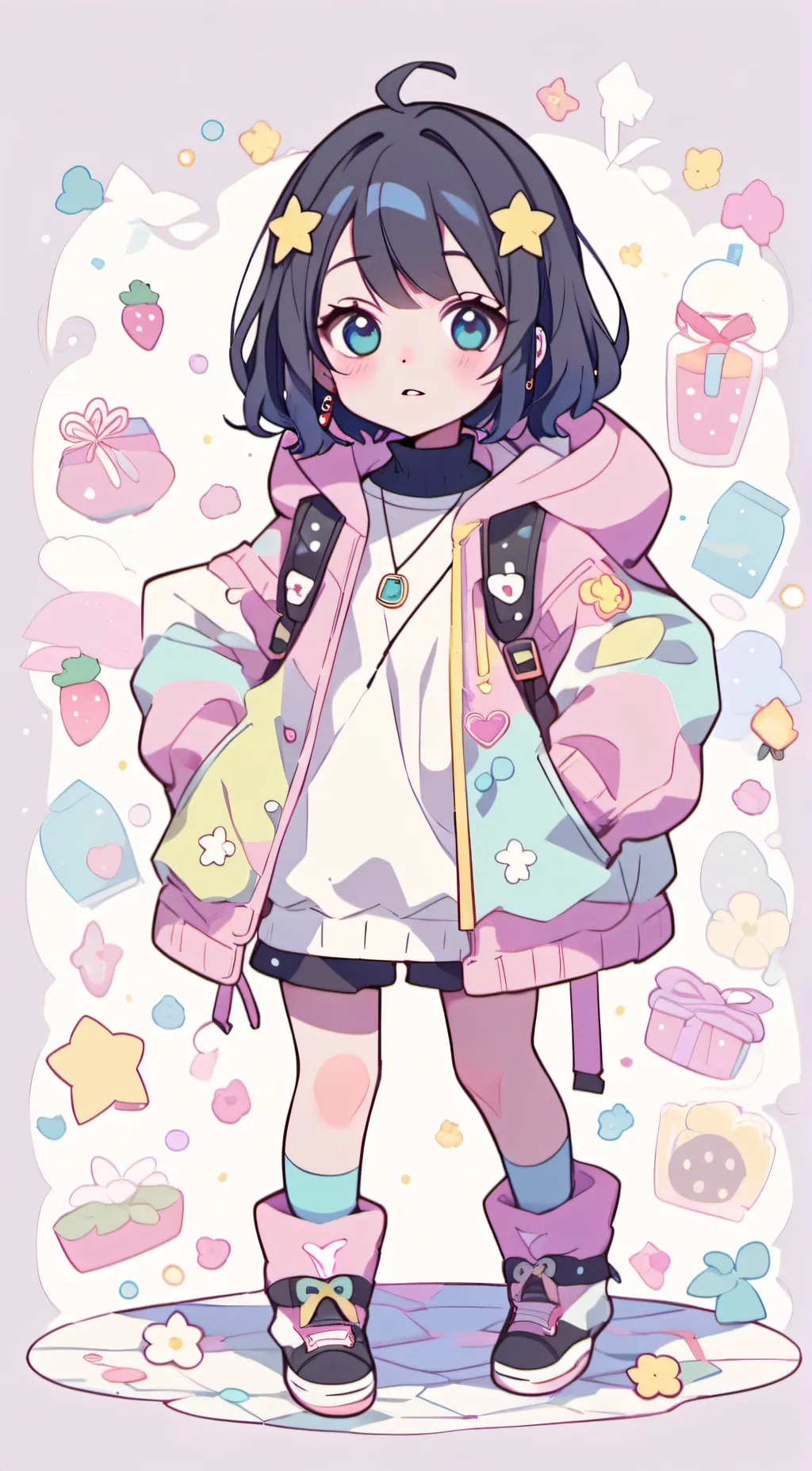 ai character: Allie background