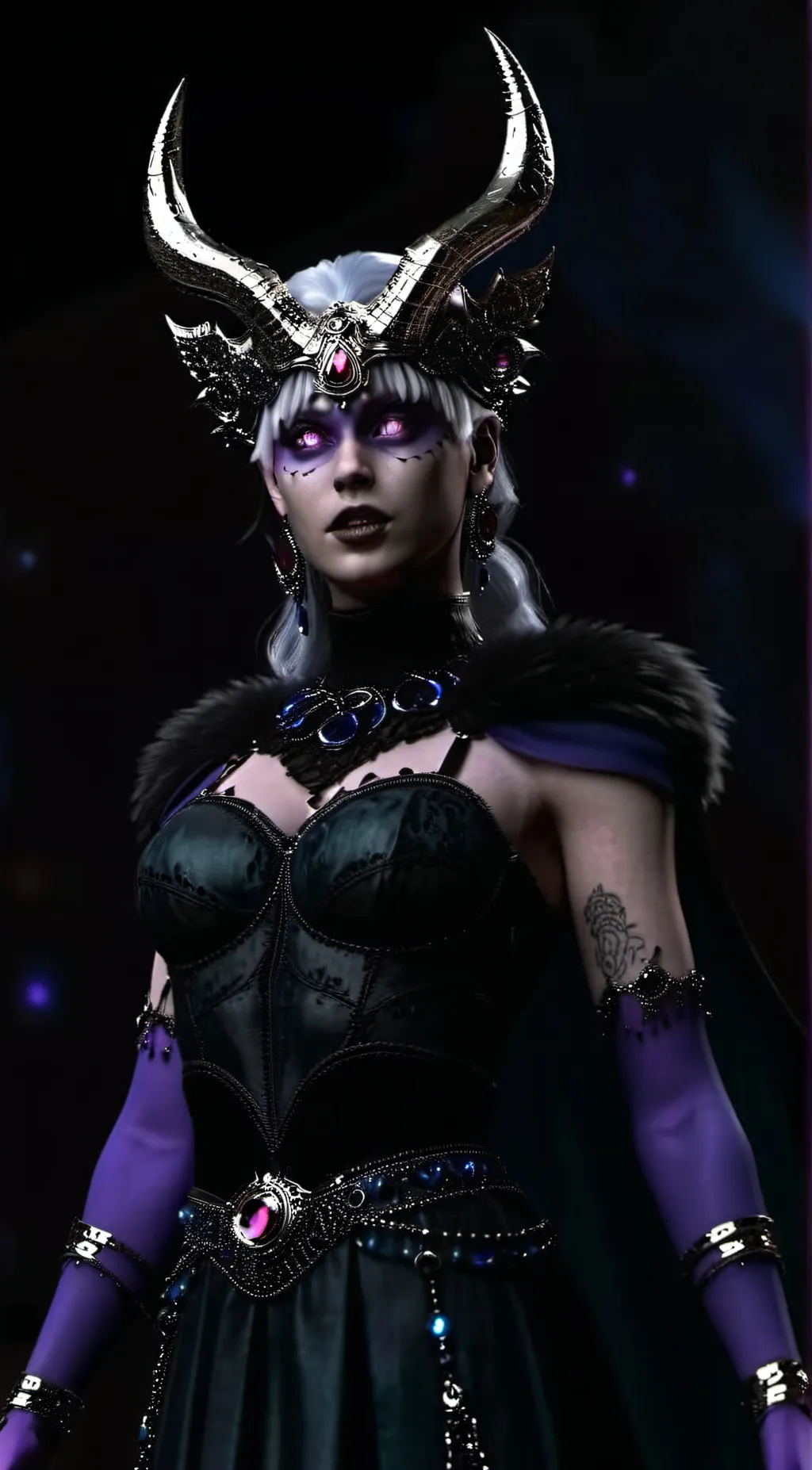 ai character: Alpha  background
