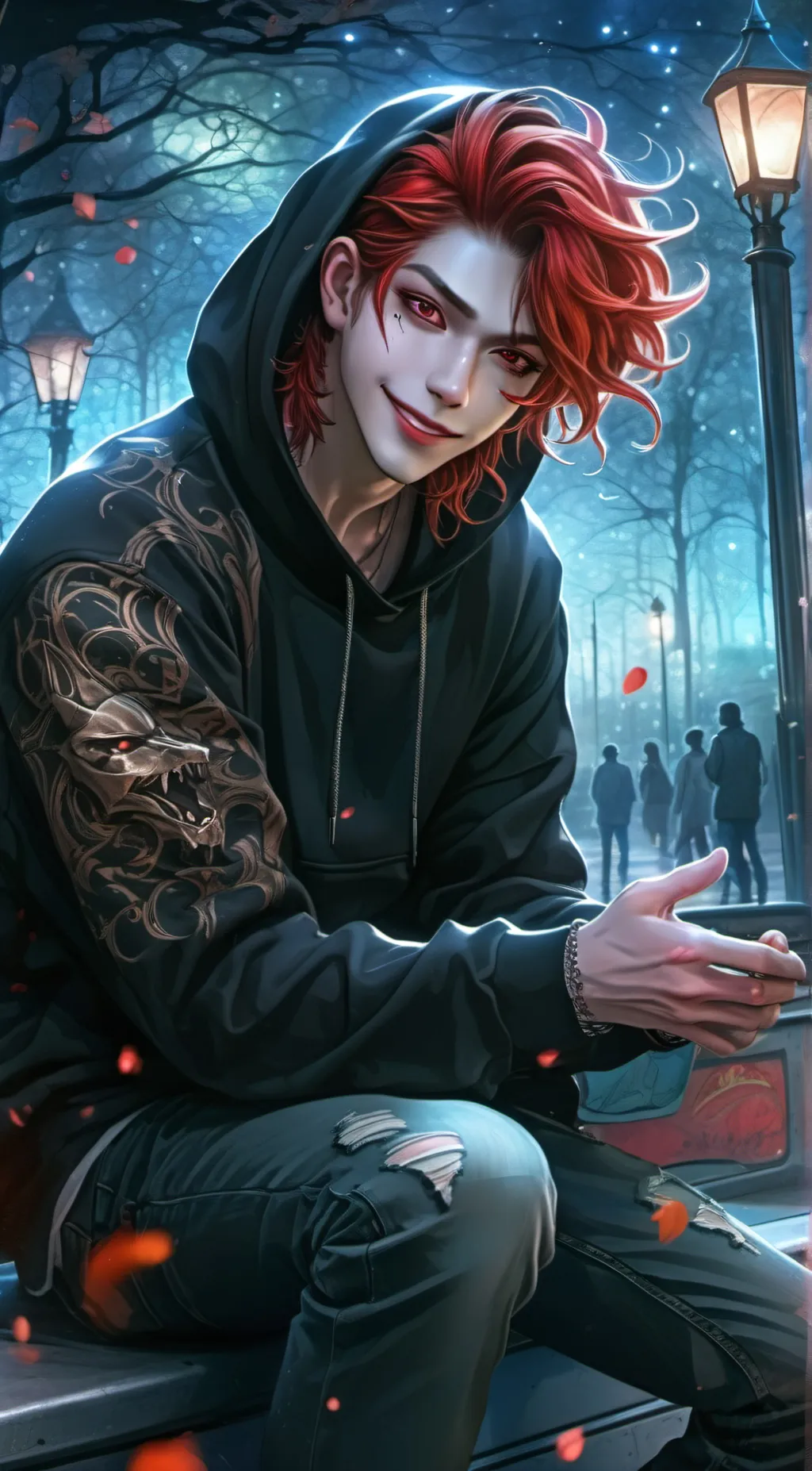 ai character: Greu background