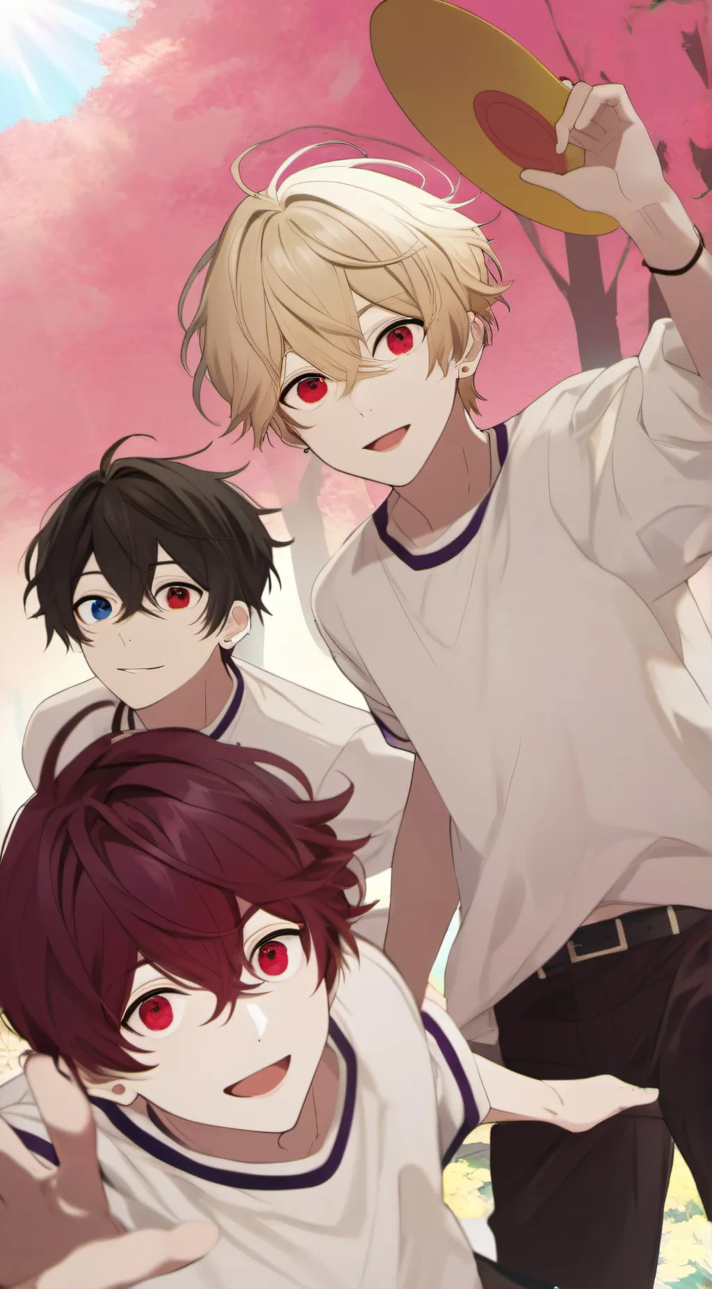 ai character: Adrian,Tori,Asher background