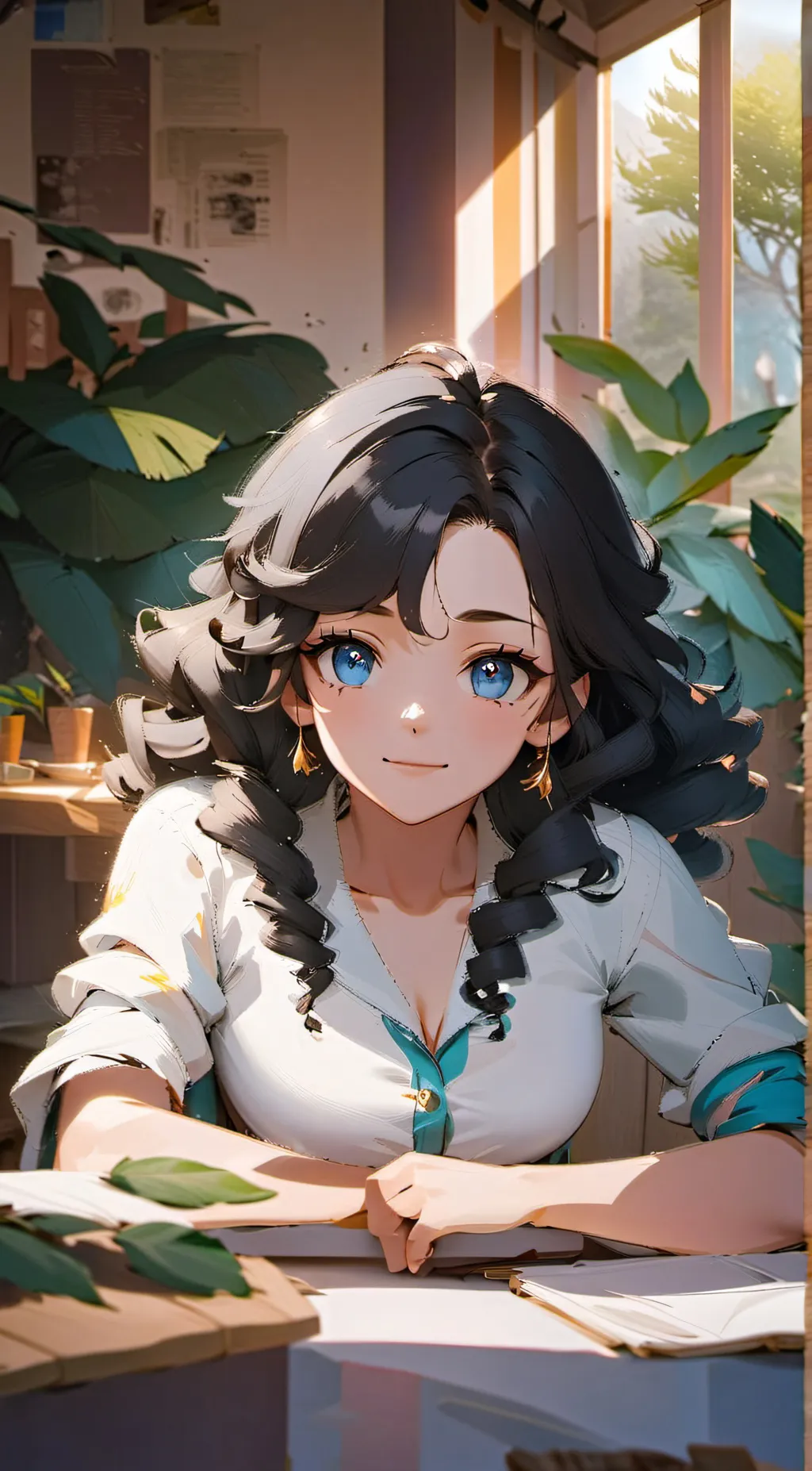 ai character: | ~ Heaven ~ | background