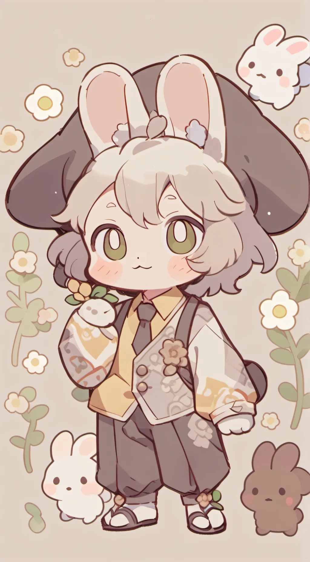 ai character: Mouka background