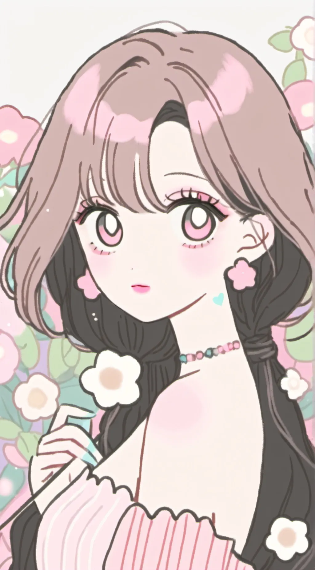 ai character: Mira background