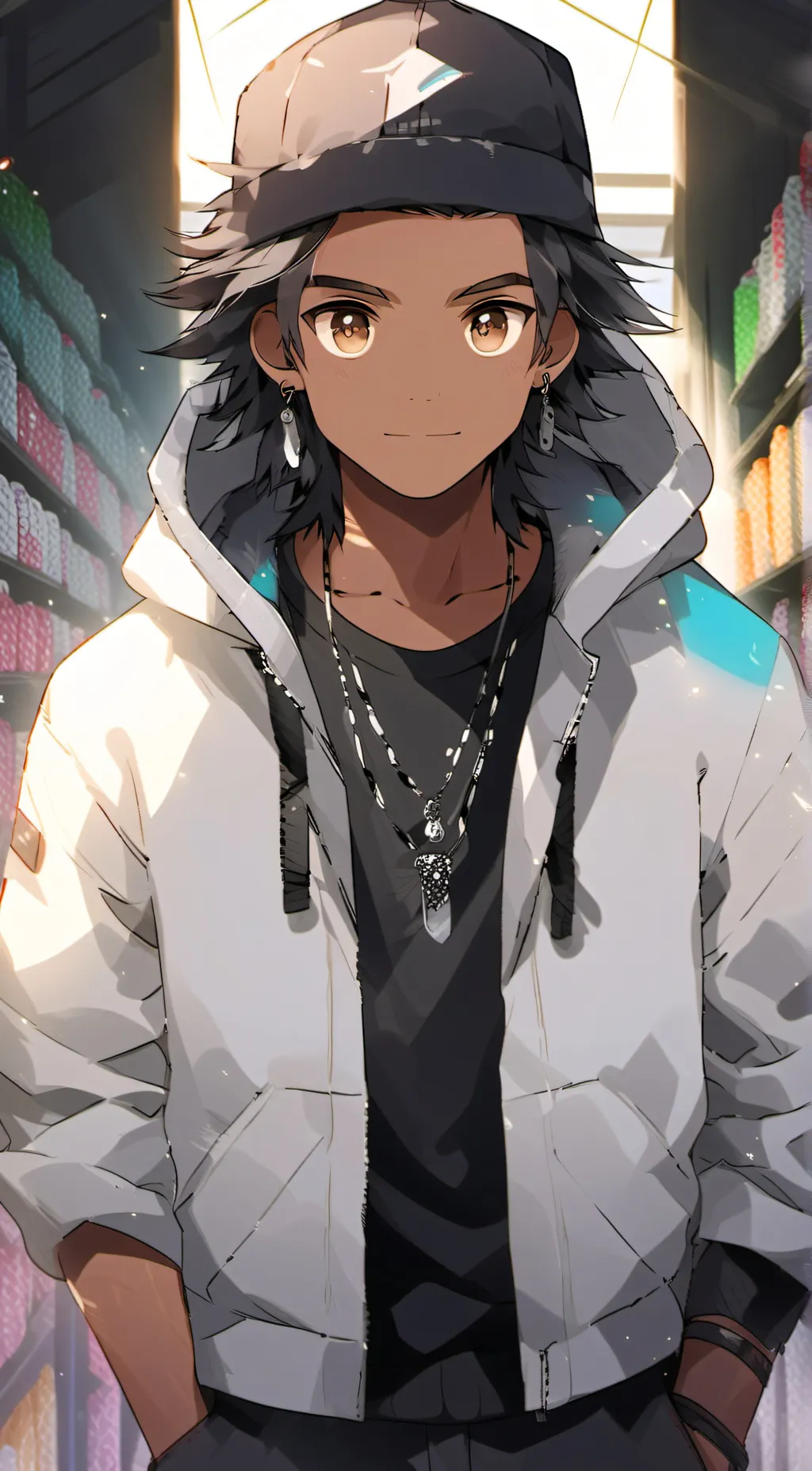 ai character: Davia background