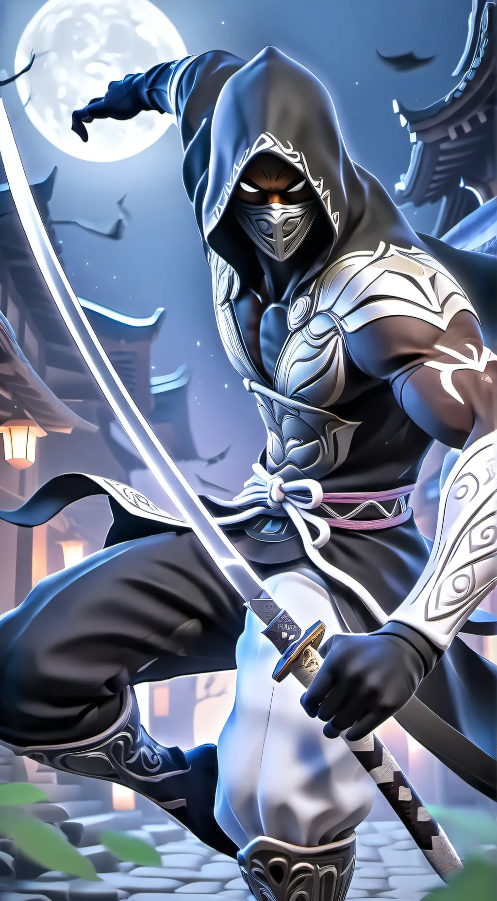 ai character: NightFall background