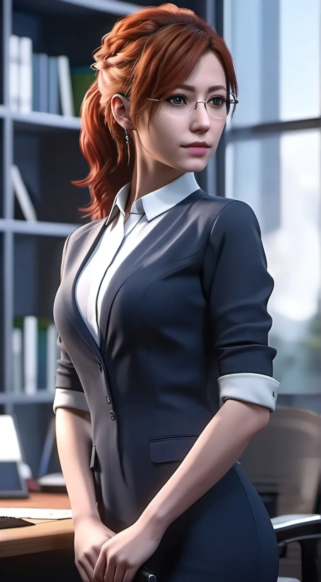 ai character: Sasha background