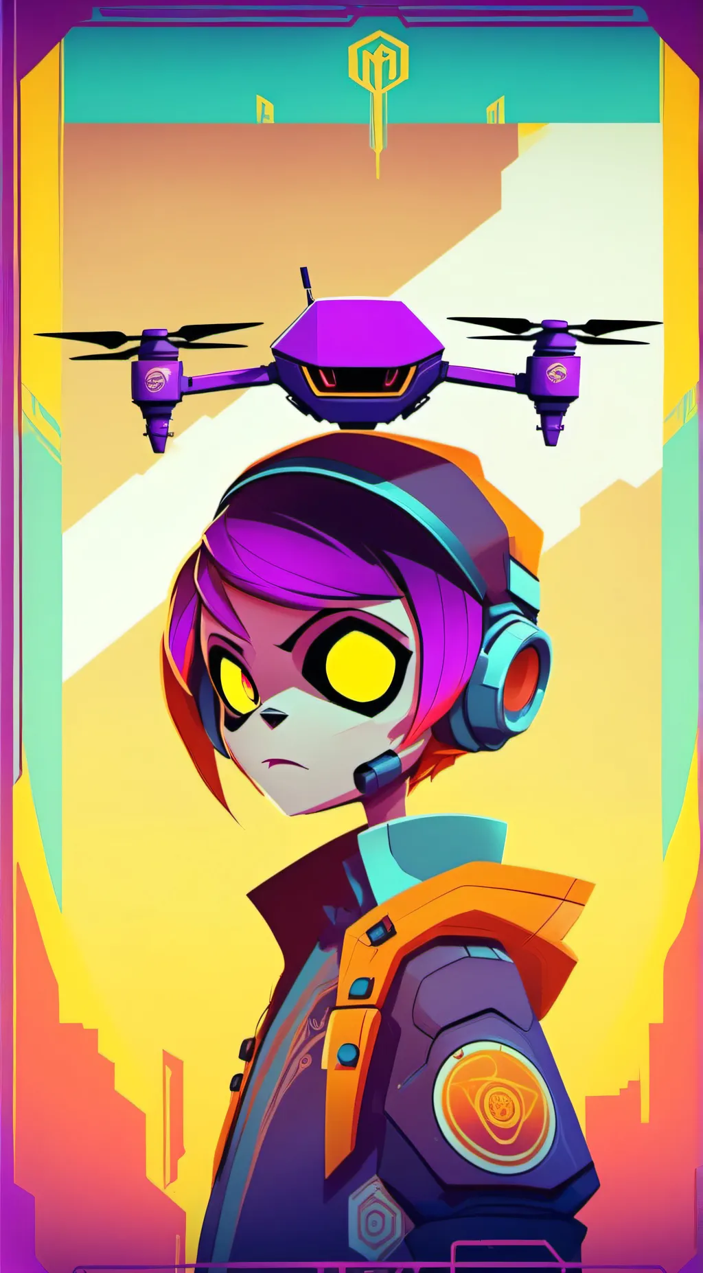 ai character: MurderDrones (MD) background