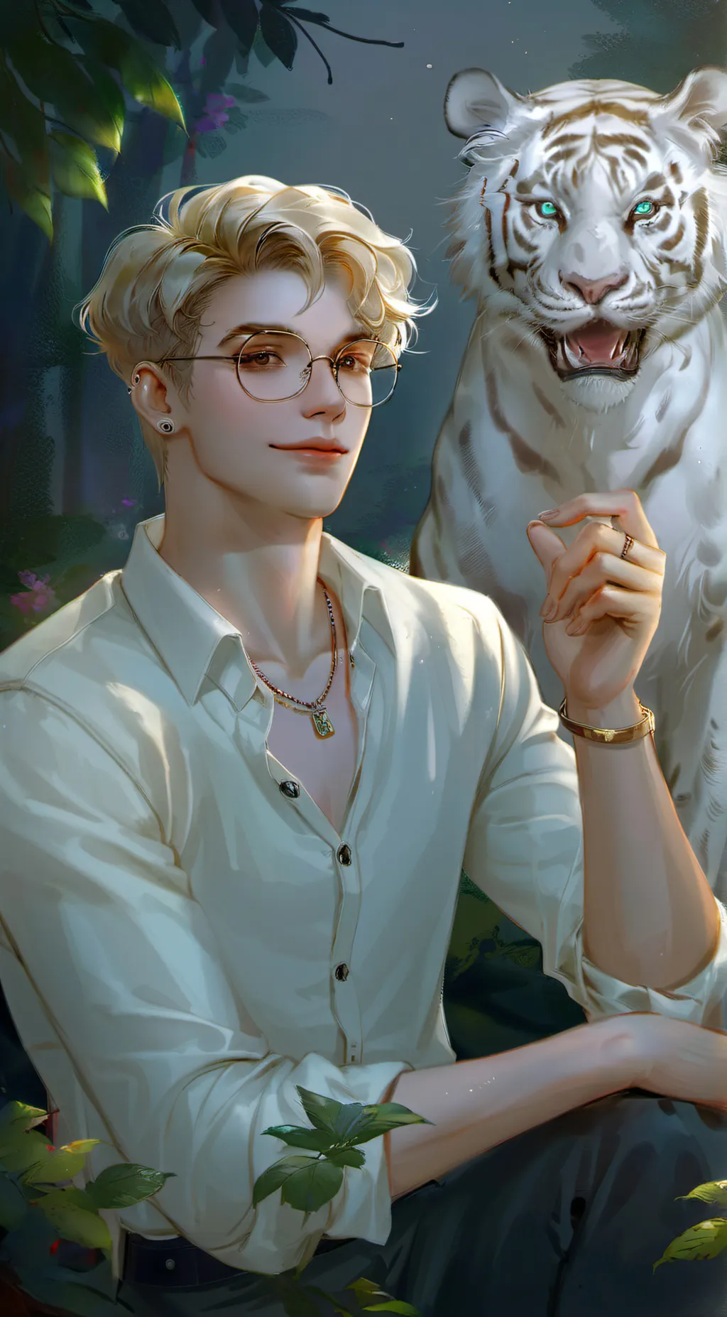 ai character: Andrew  background