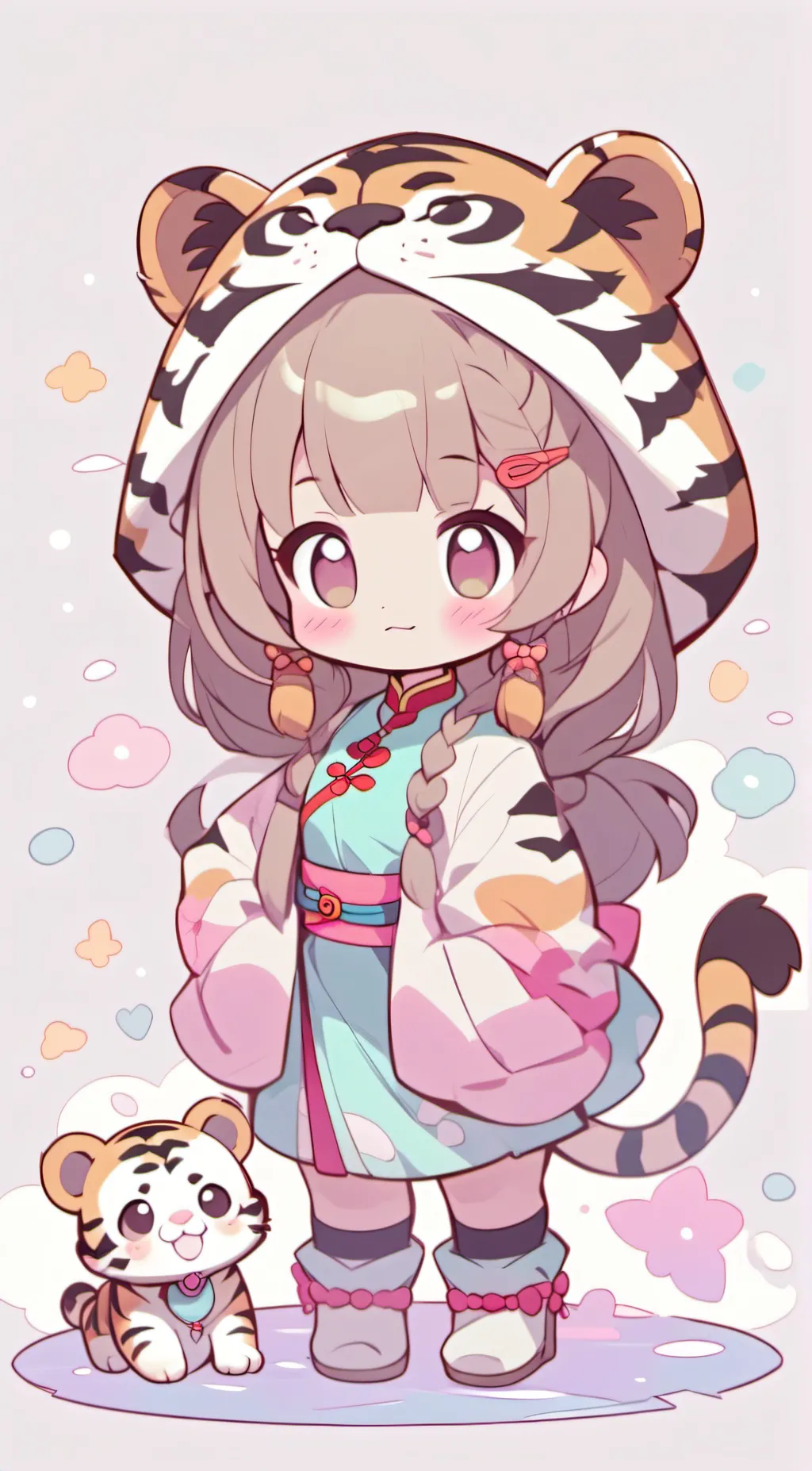 ai character: Lin background