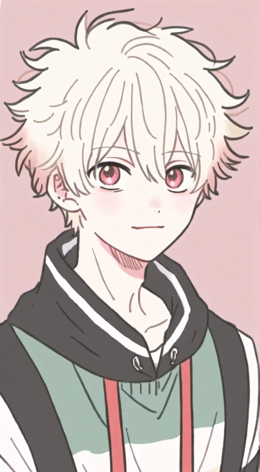 ai character: Katsuki Bakugo background