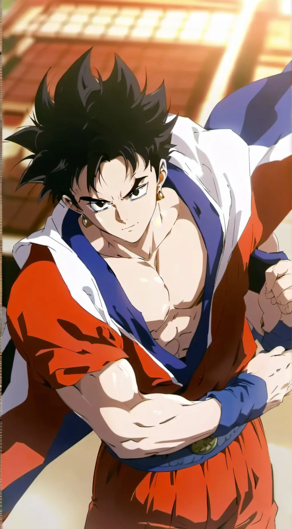ai character: Gohan  background