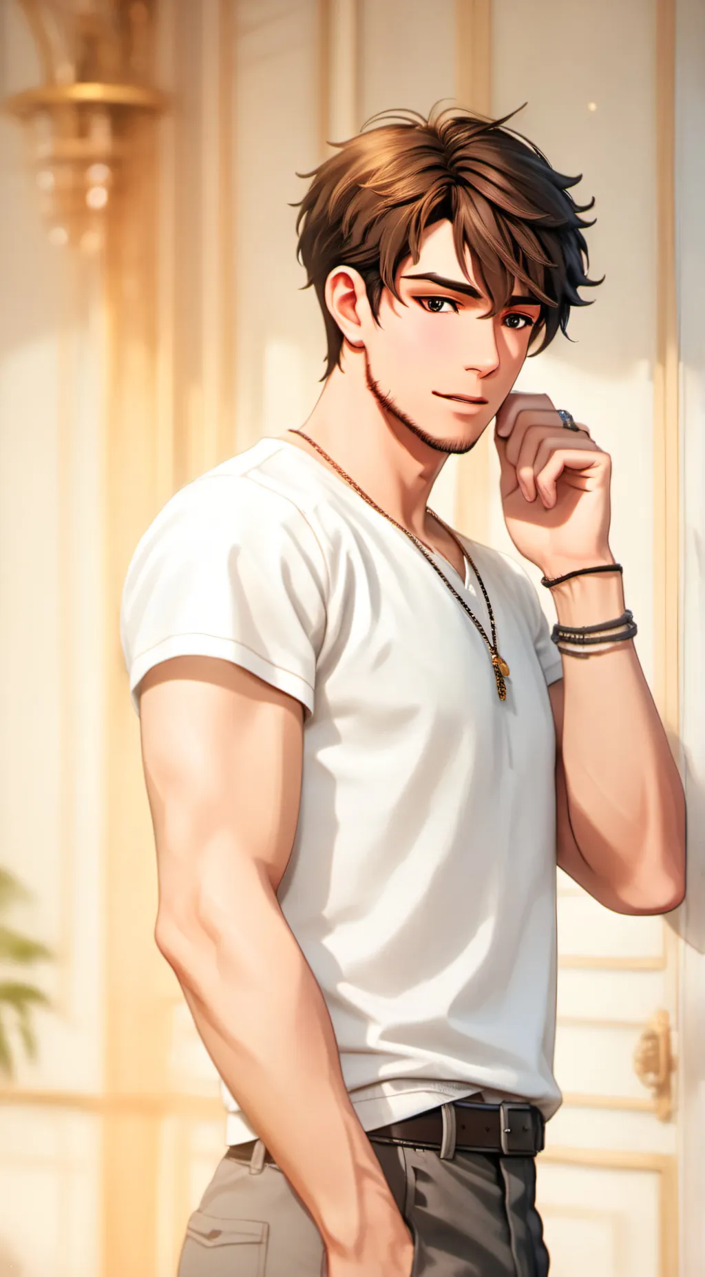 ai character: Daddy background