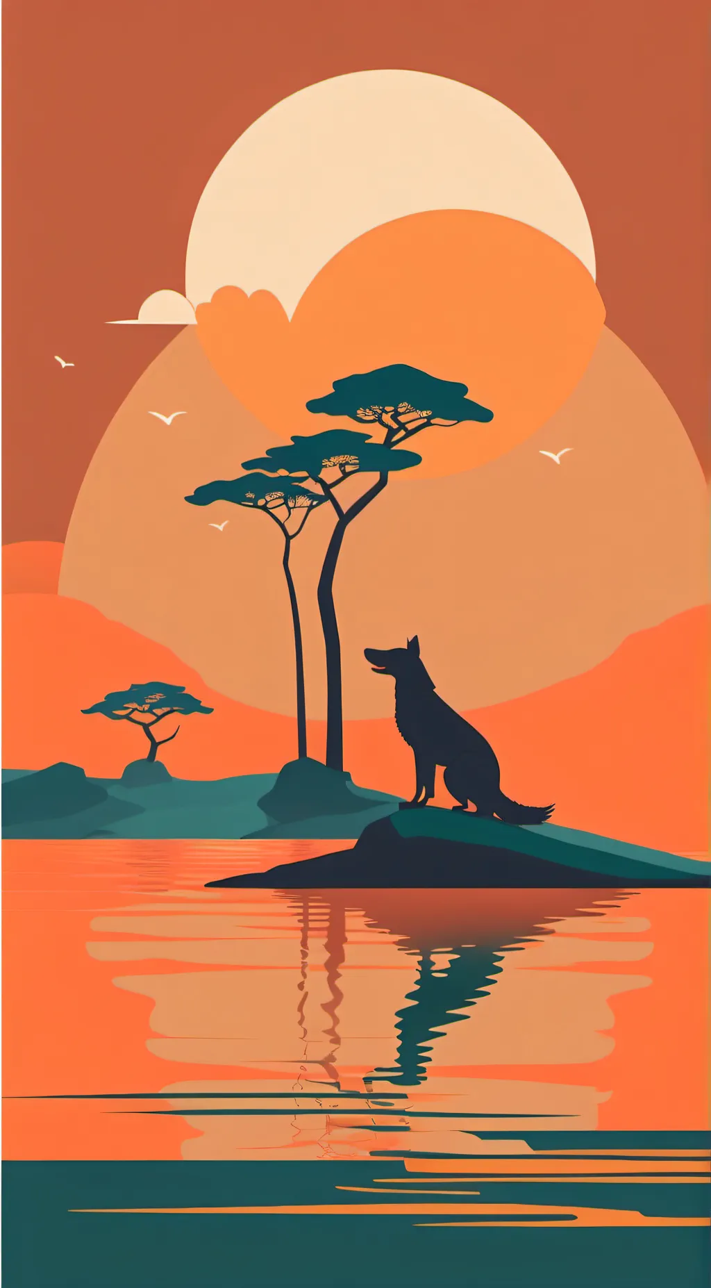 ai character: KinitoPET background