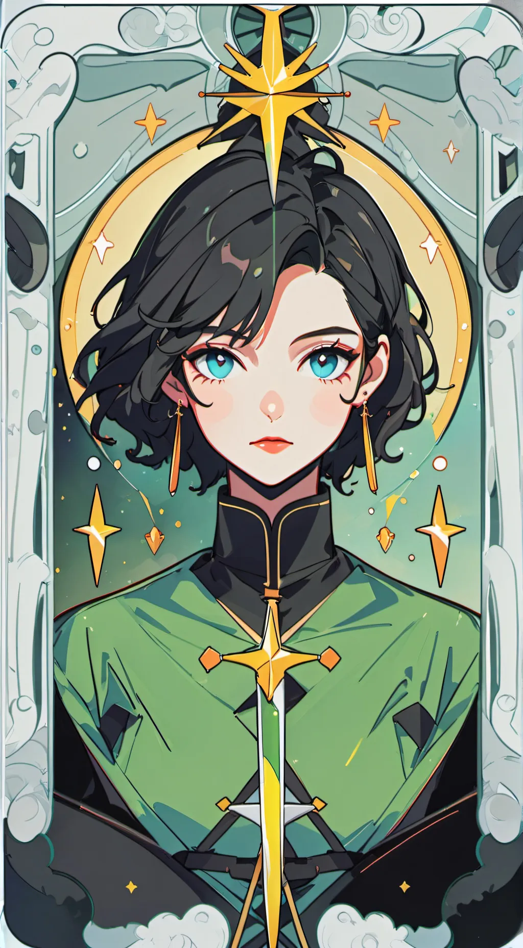 ai character: Grace background