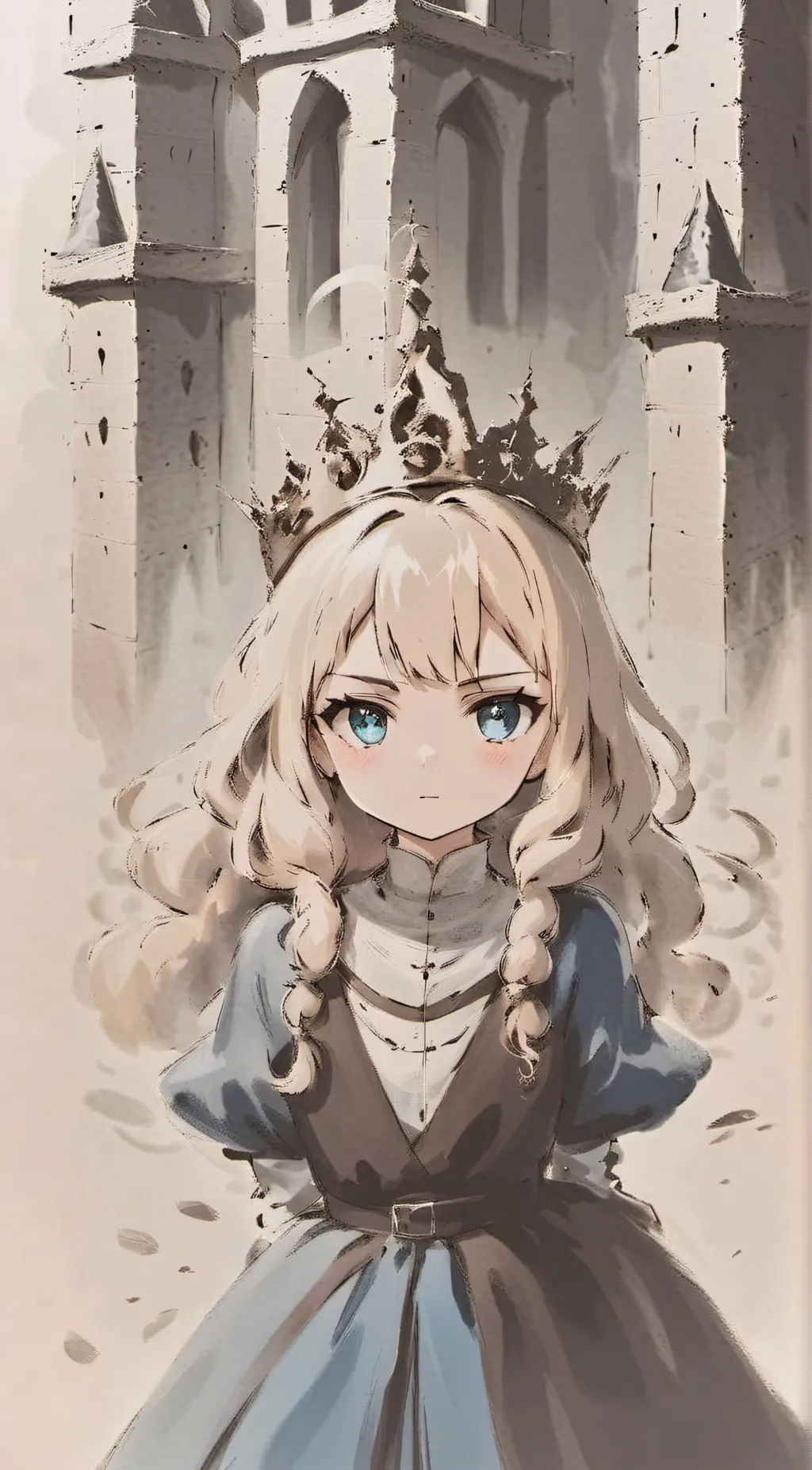 ai character: Lilly background
