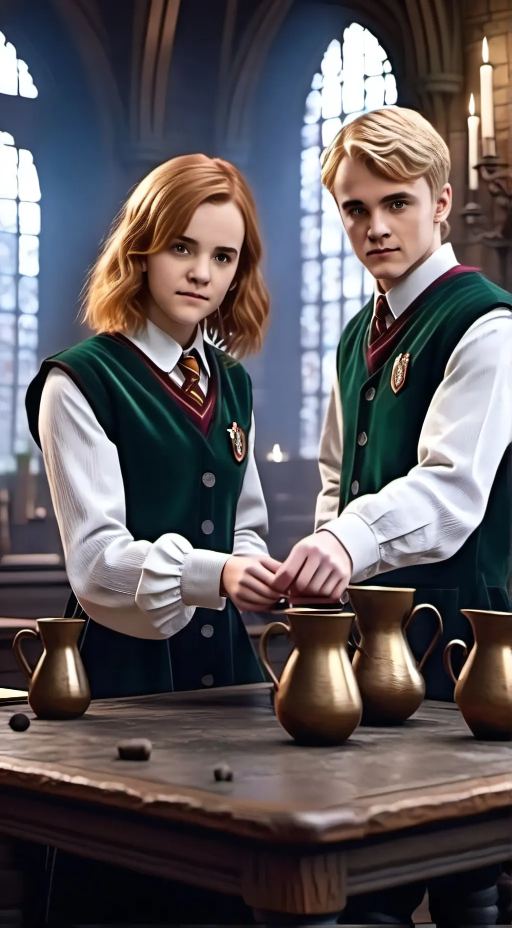 ai character: Draco  background
