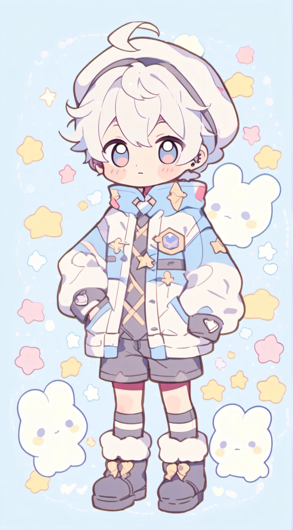 ai character: Каждый background