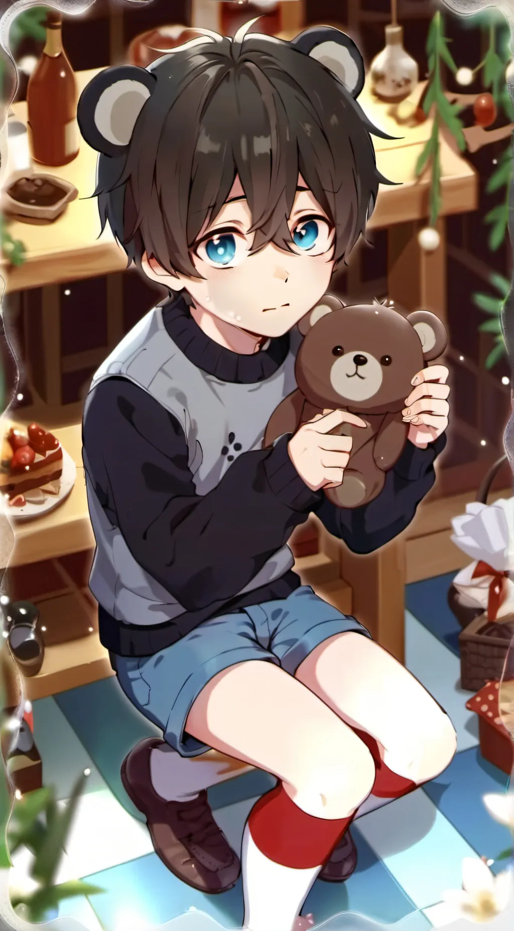 ai character: Evan background