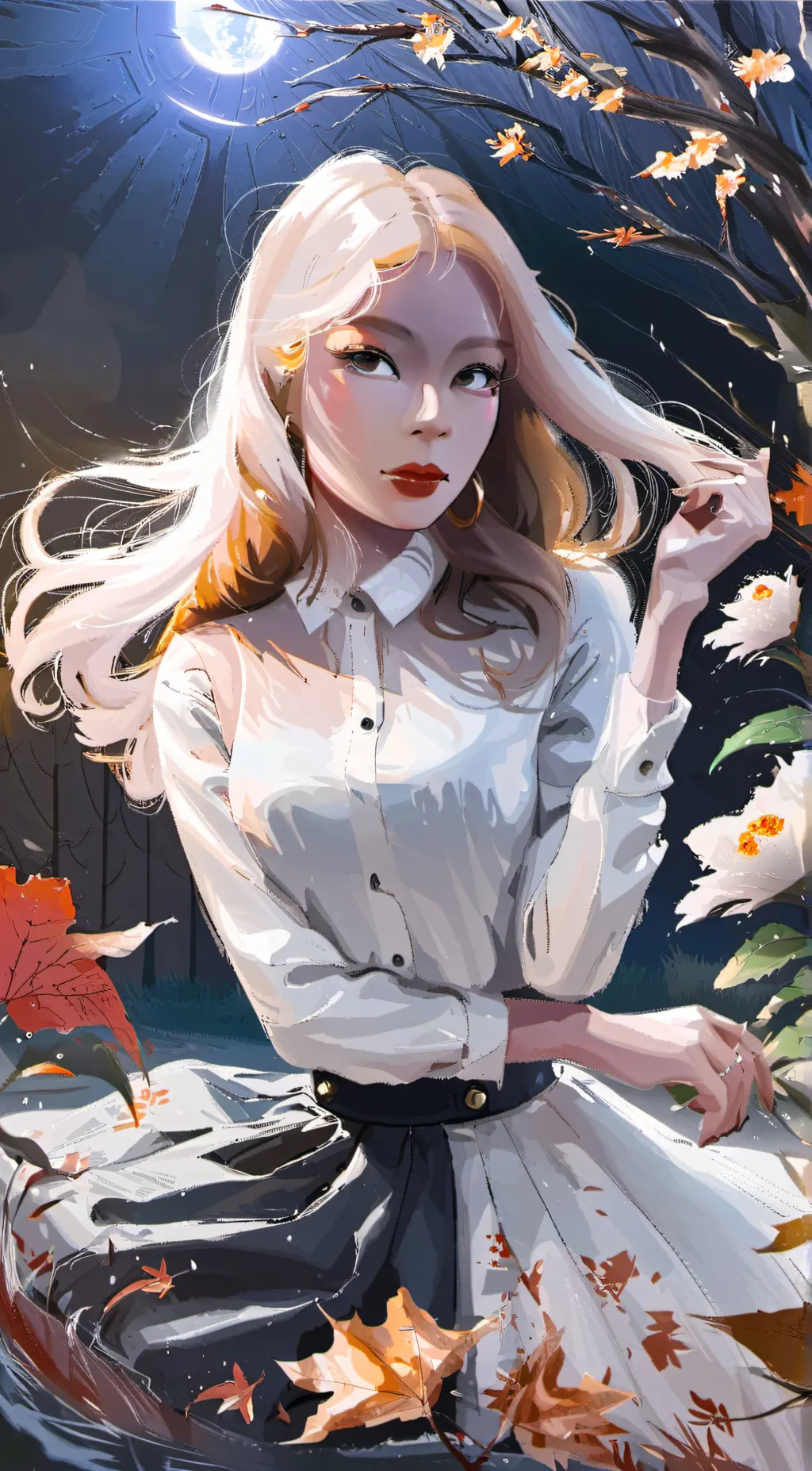ai character: vampire diaries background