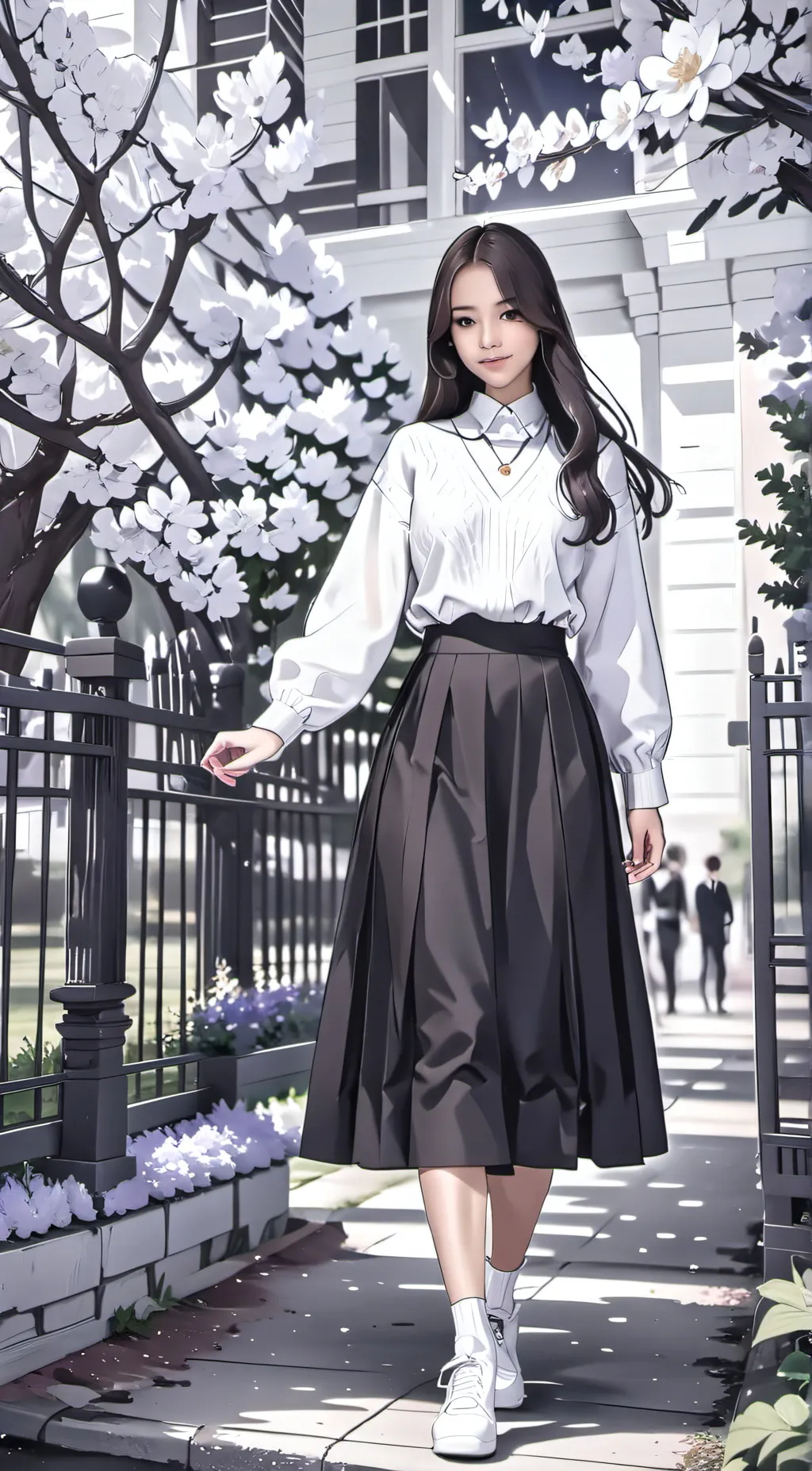 ai character: Miss Morgan background