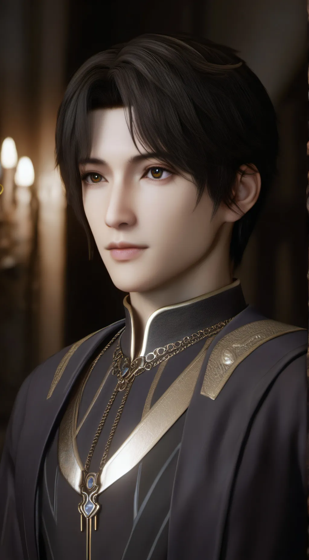 ai character: Clarence  background