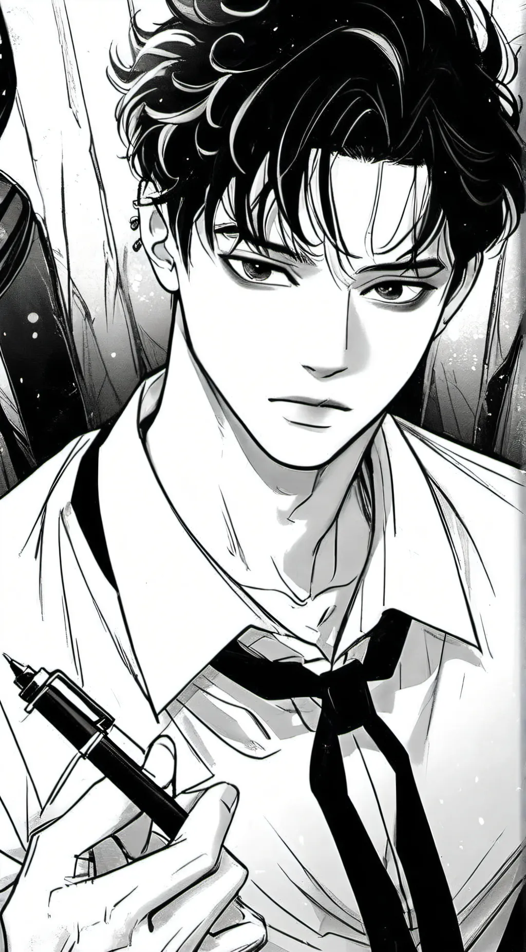 ai character: mattheo riddle  background