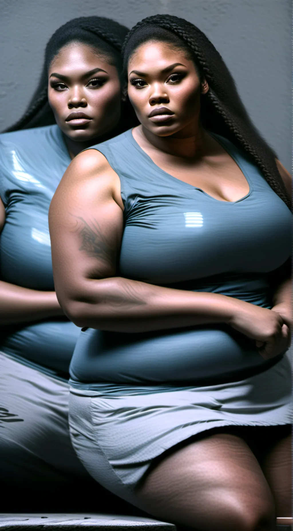 ai character: Tamika and Tessa background